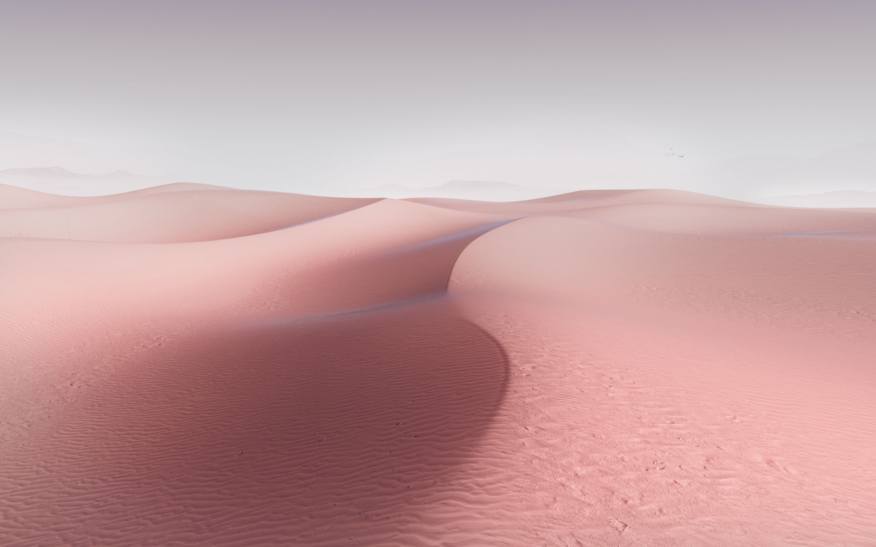 2880x1800 Sand Dunes Wallpaper 4K, Pink aesthetic, 5K, Desert