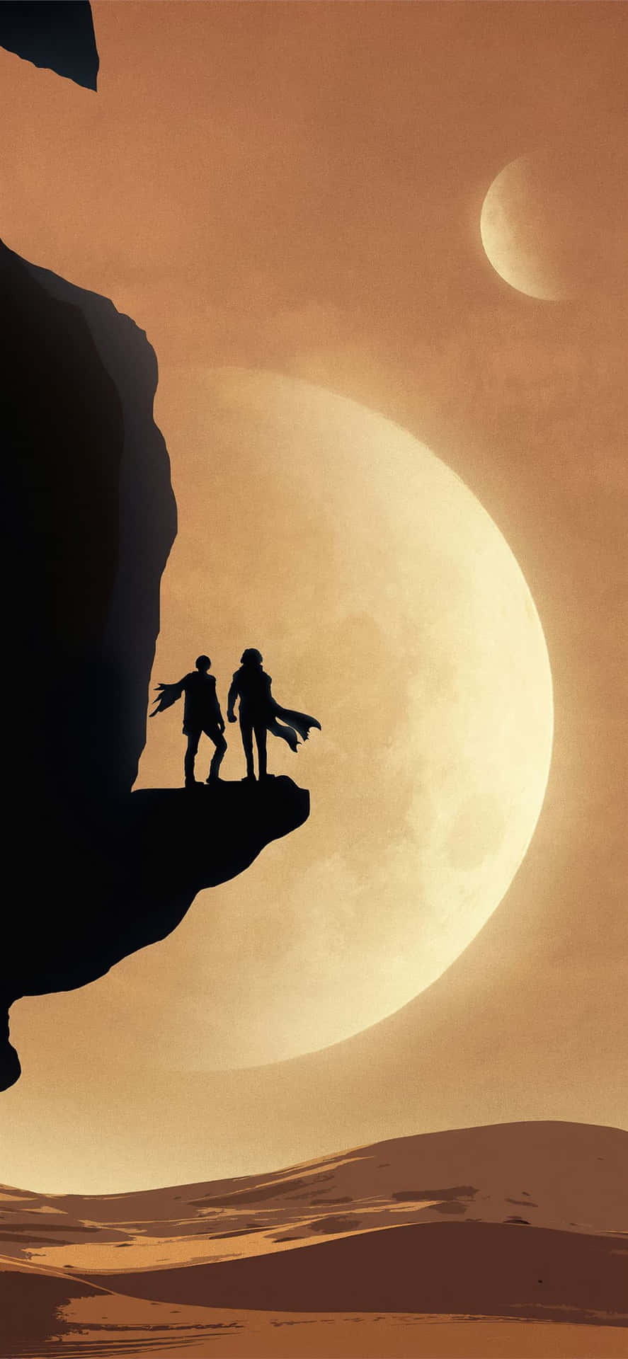 887x1920 Dune 2 Wallpaper