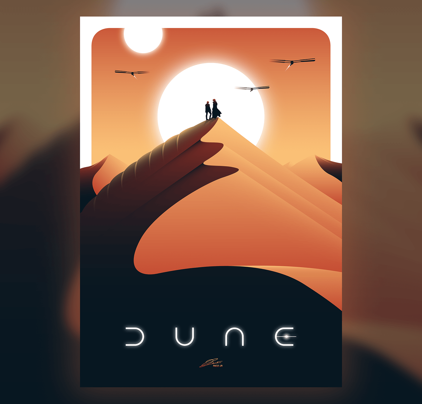 1400x1339 DUNE Poster Art (2). Image - Behance