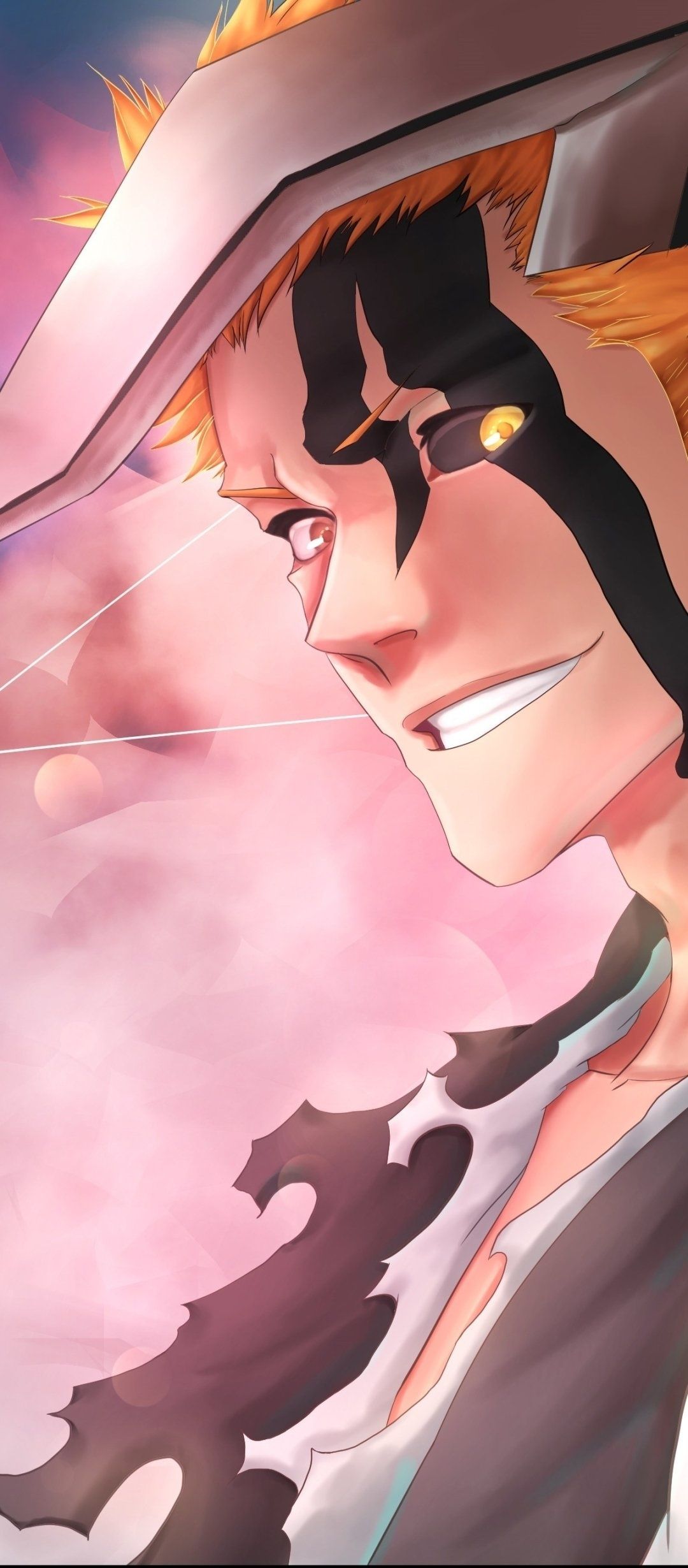 1080x2460 Ichigo Kurosaki Wallpaper