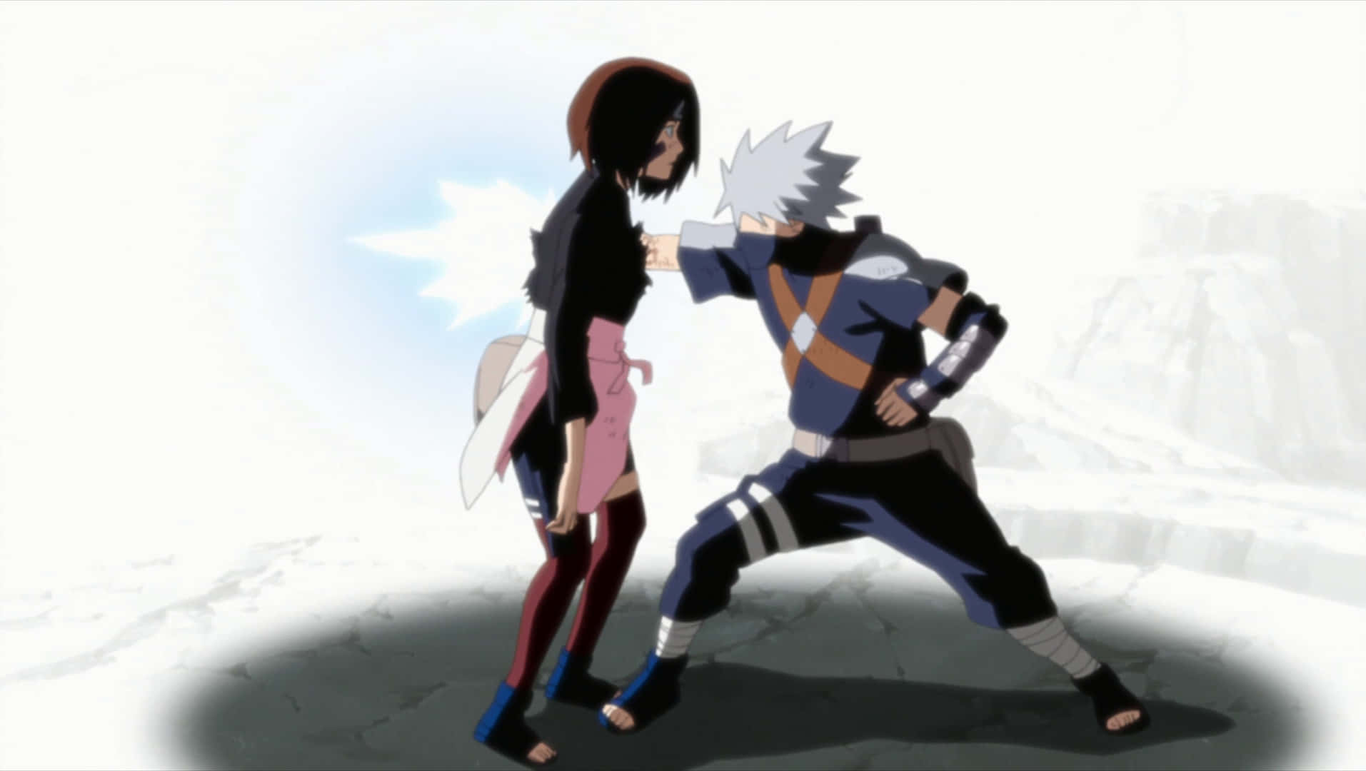 1913x1080 Wallpaper Rin Kiss Kakashi