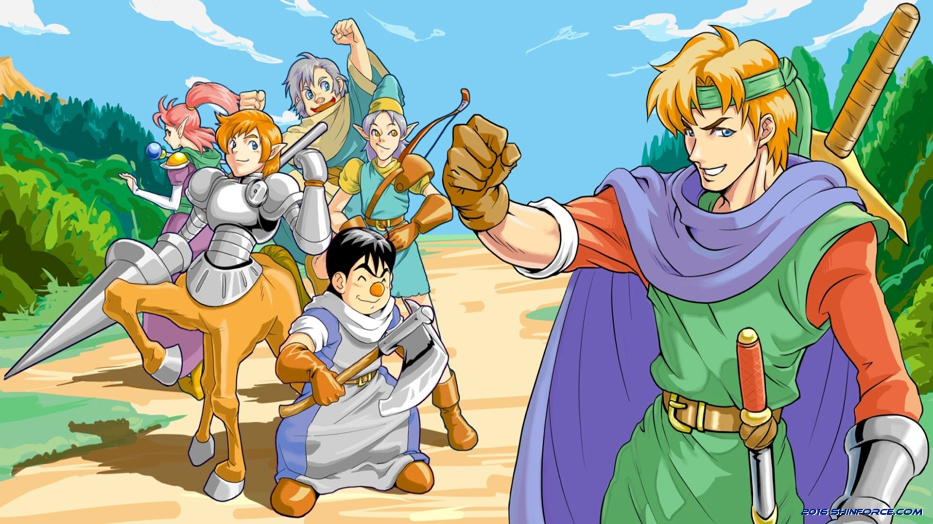 1920x1080 Shining Force Wallpaper