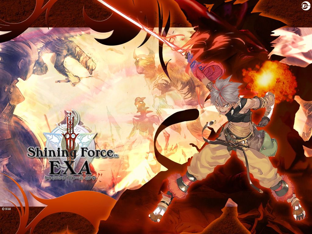 1024x768 Shining Force EXA Wallpaper Anime Image Board