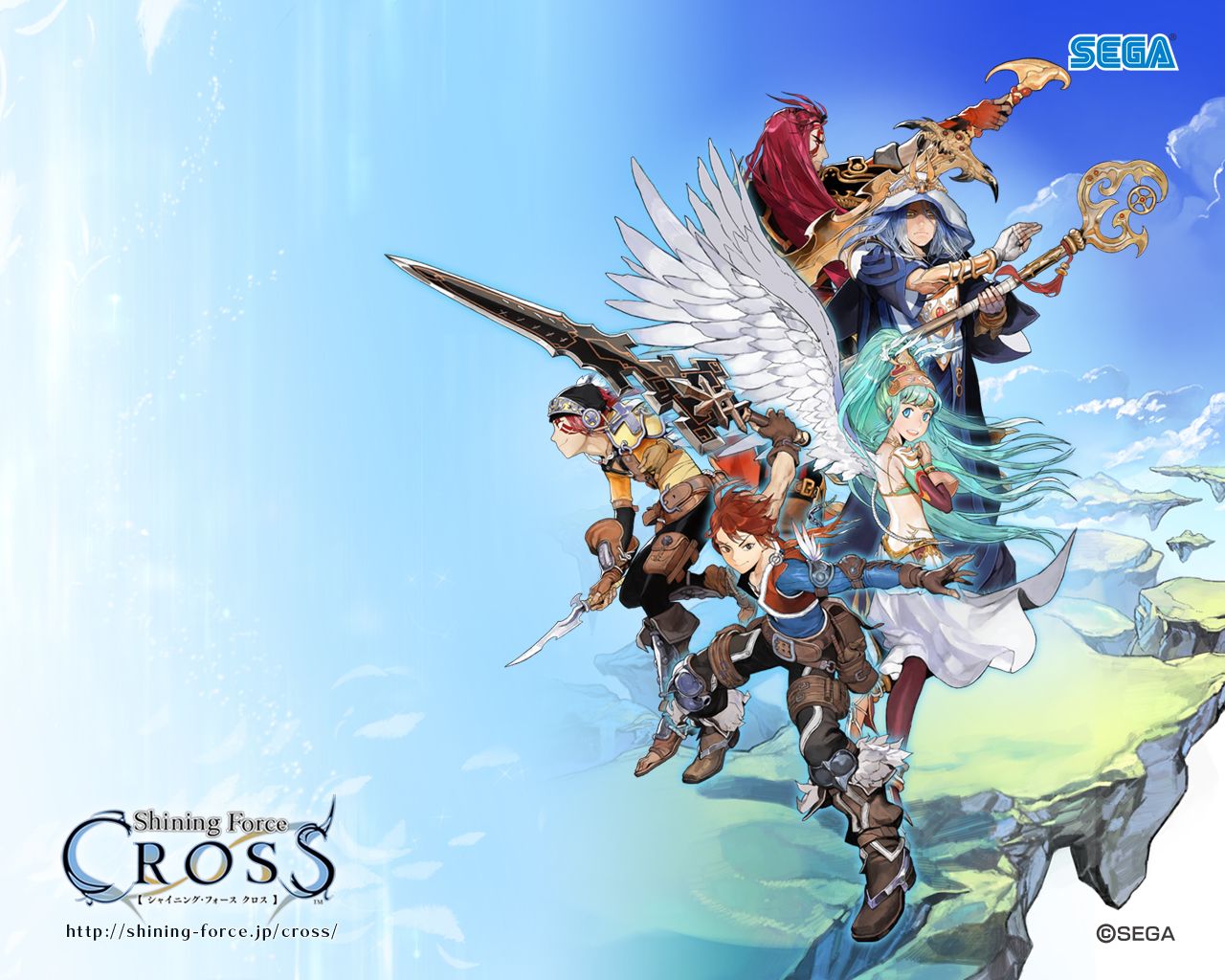 1280x1024 Shining Force Cross Wallpaper by SEGA Anime Image Board