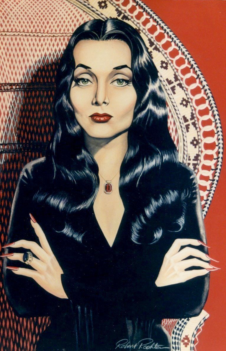 766x1190 Morticia Addams Wallpaper