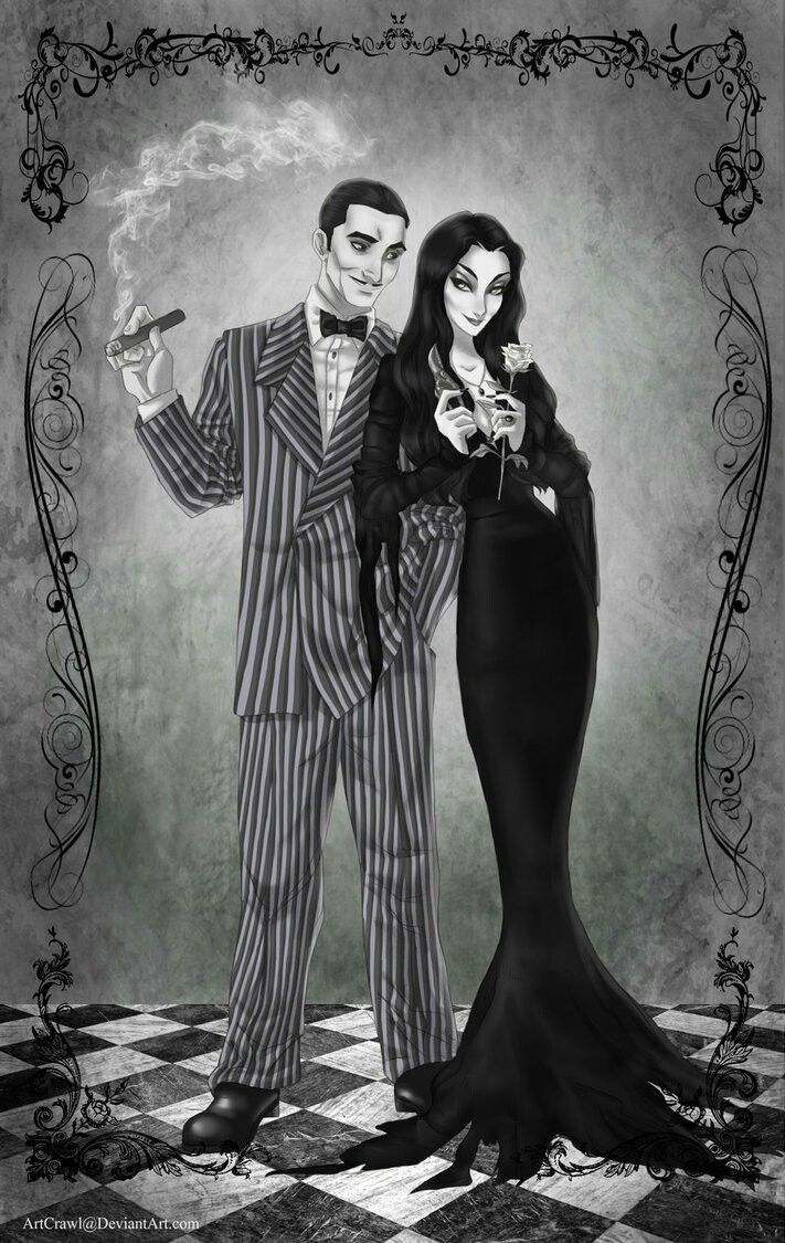 711x1125 Gomez & Morticia may be kooky, but this is what many couples should aspire to be. #relationshipgoals