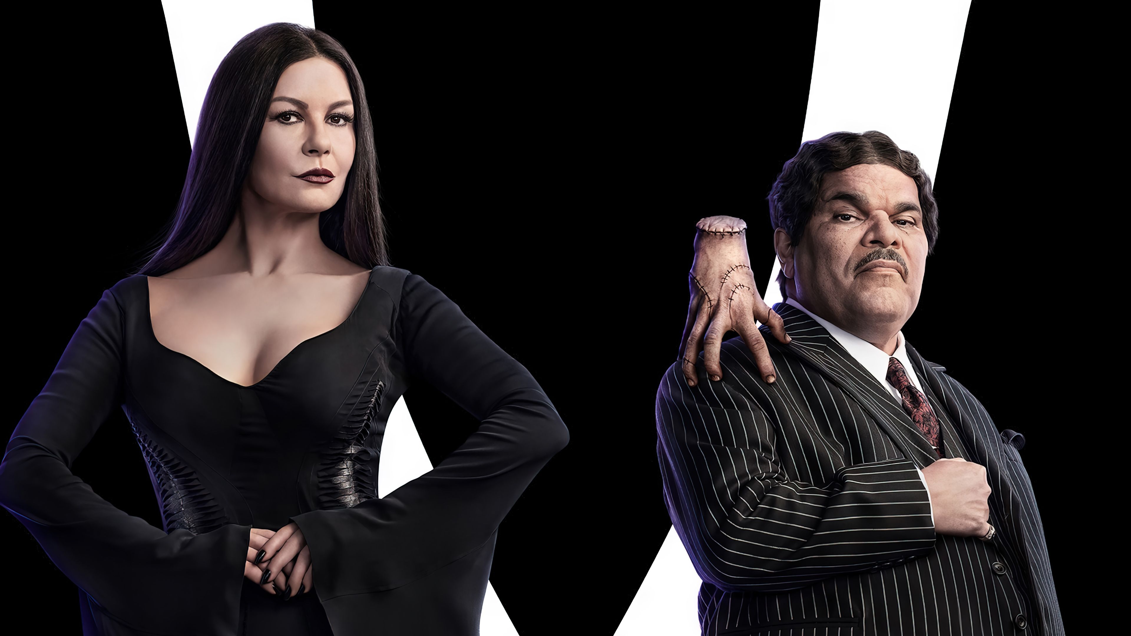 3840x2160 Wednesday Netflix Motricia Addams Gomez Addams Wallpaper 4K HD PC h