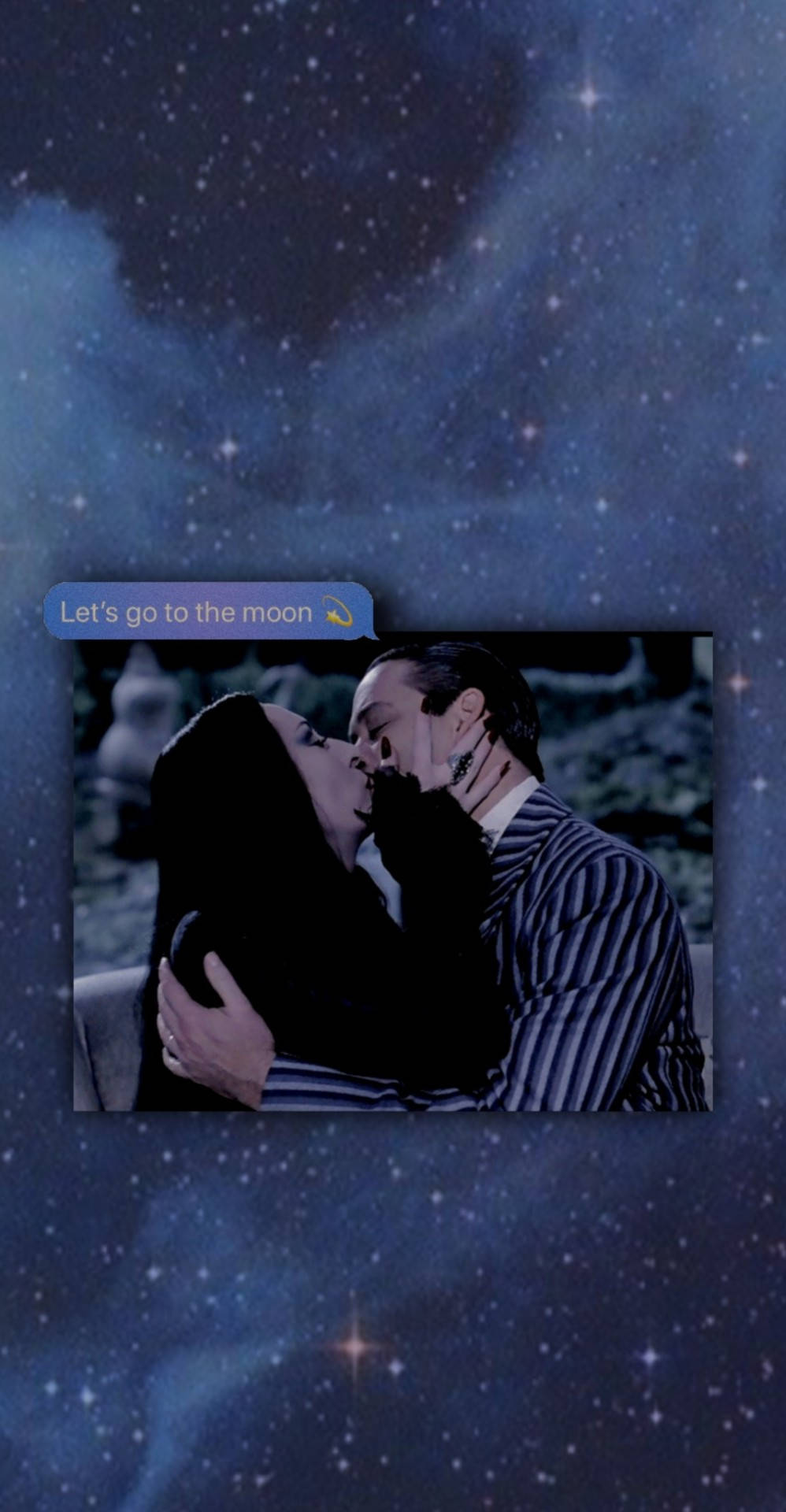 998x1920 Download The Addams Family Couple Wallpaper