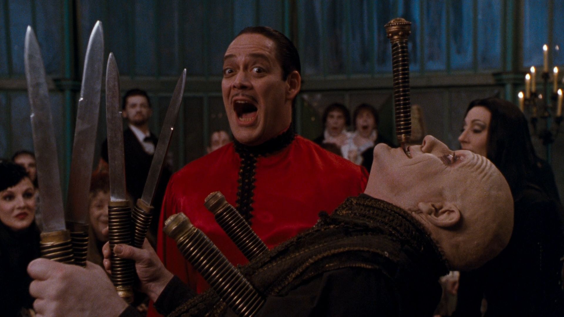 1920x1080 Phone wallpaper: The Addams Family, Movie, The Addams Family (1991), Christopher Lloyd, Gomez Addams, Raul Julia, Uncle Fester 500209