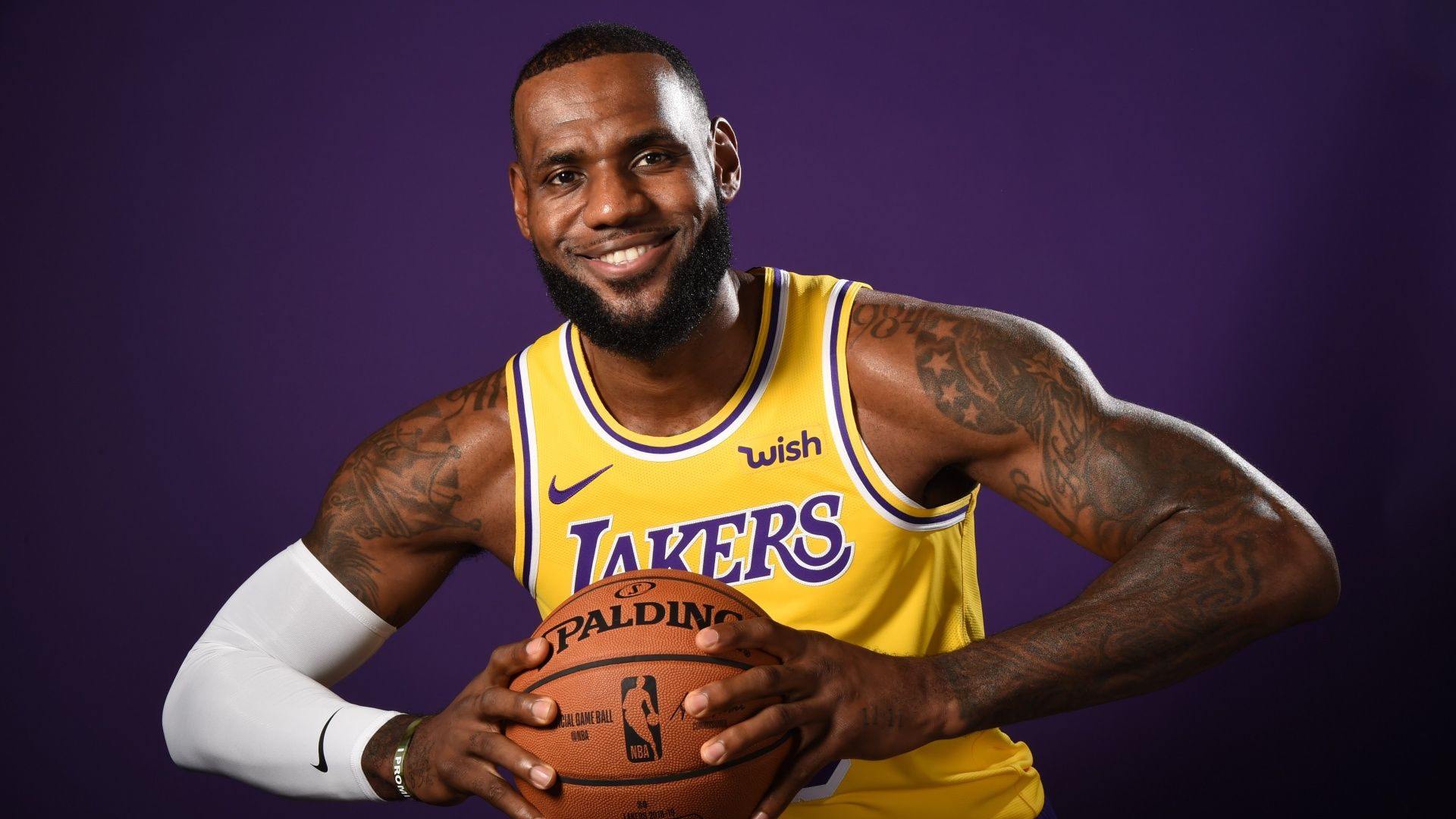 1920x1080 LeBron James Wallpaper 4K, American basketball player, NBA