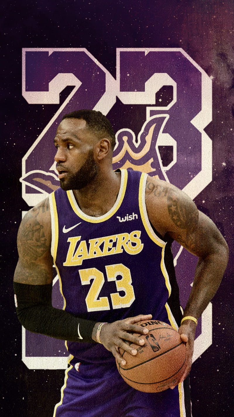 800x1422 Lebron Lakers, baloncesto, la, lebron james, nba, the king, HD phone wallpaper
