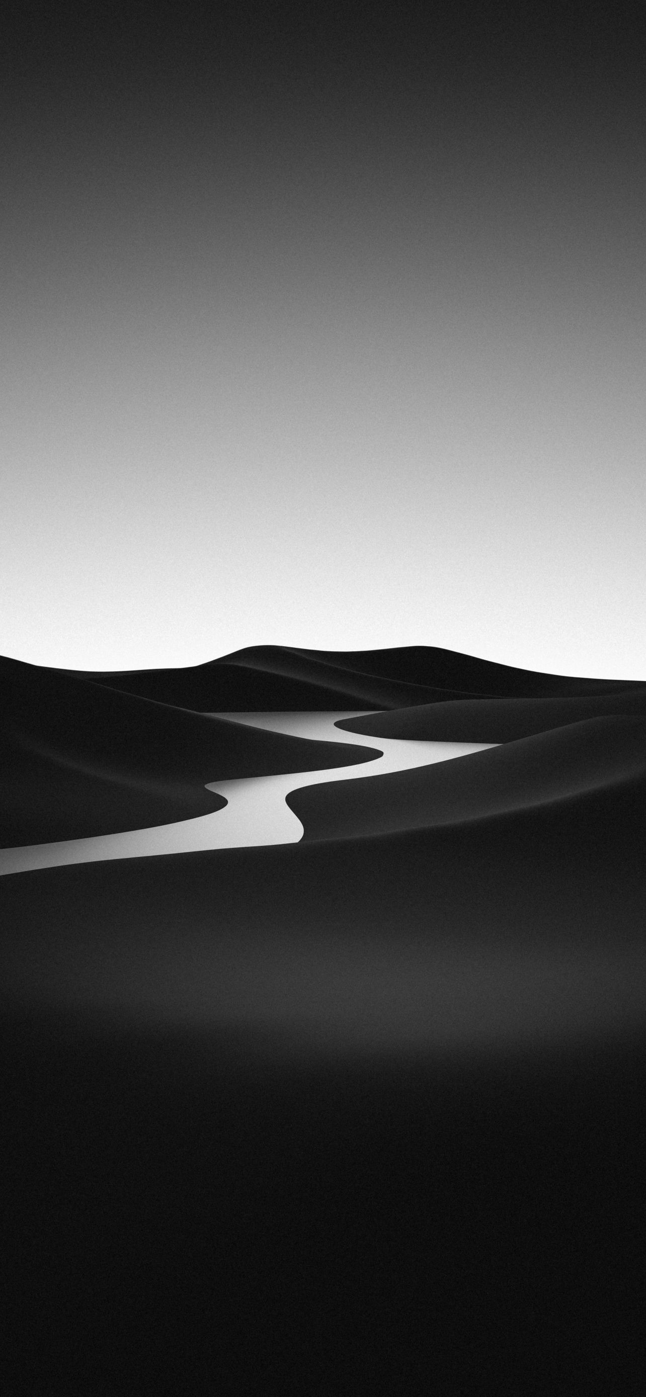 1284x2778 Black And White Desert Hills Best Free Download IPhone Desktop Wallpaper Backdrops Background Android Samsung