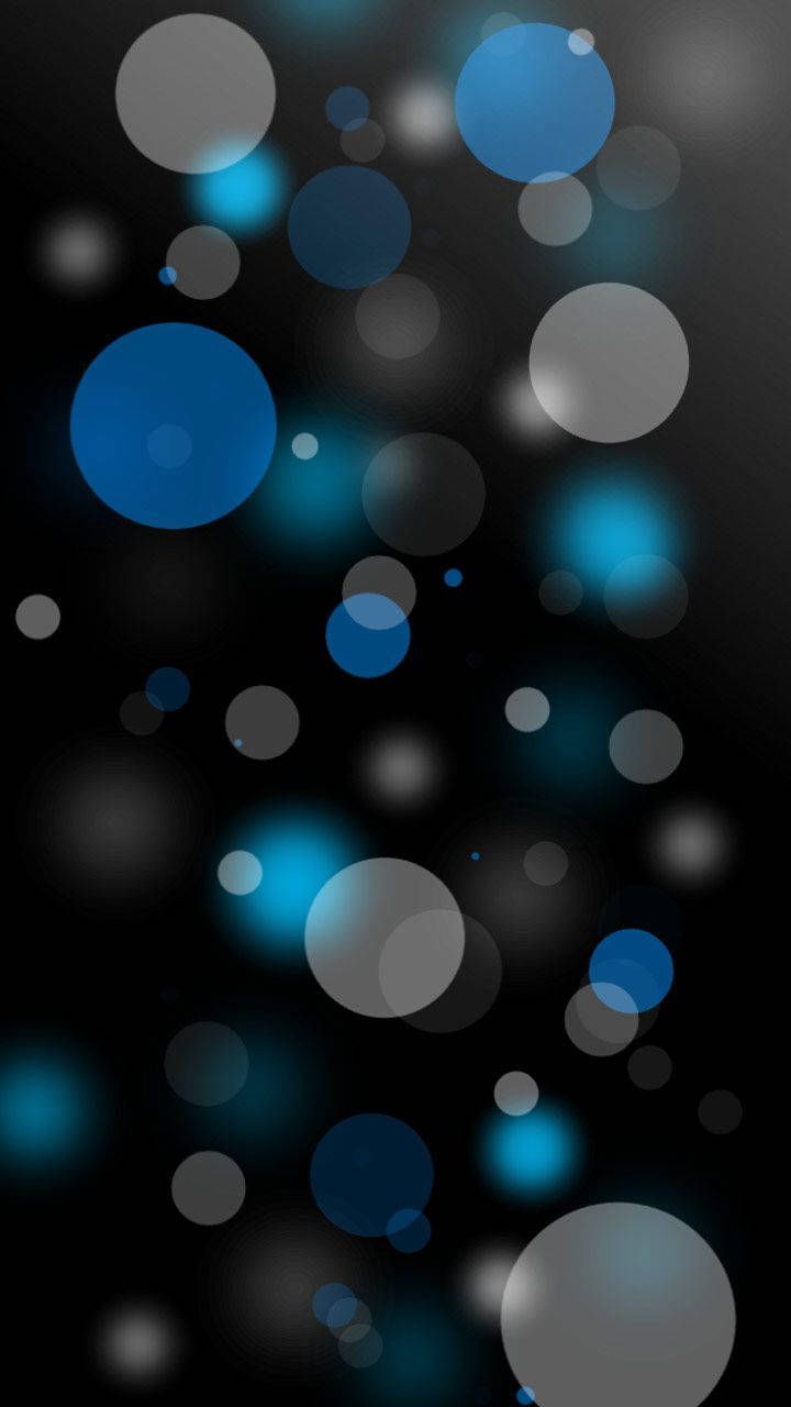 720x1280 Download White And Blue Backscatter Orb Samsung Wallpaper