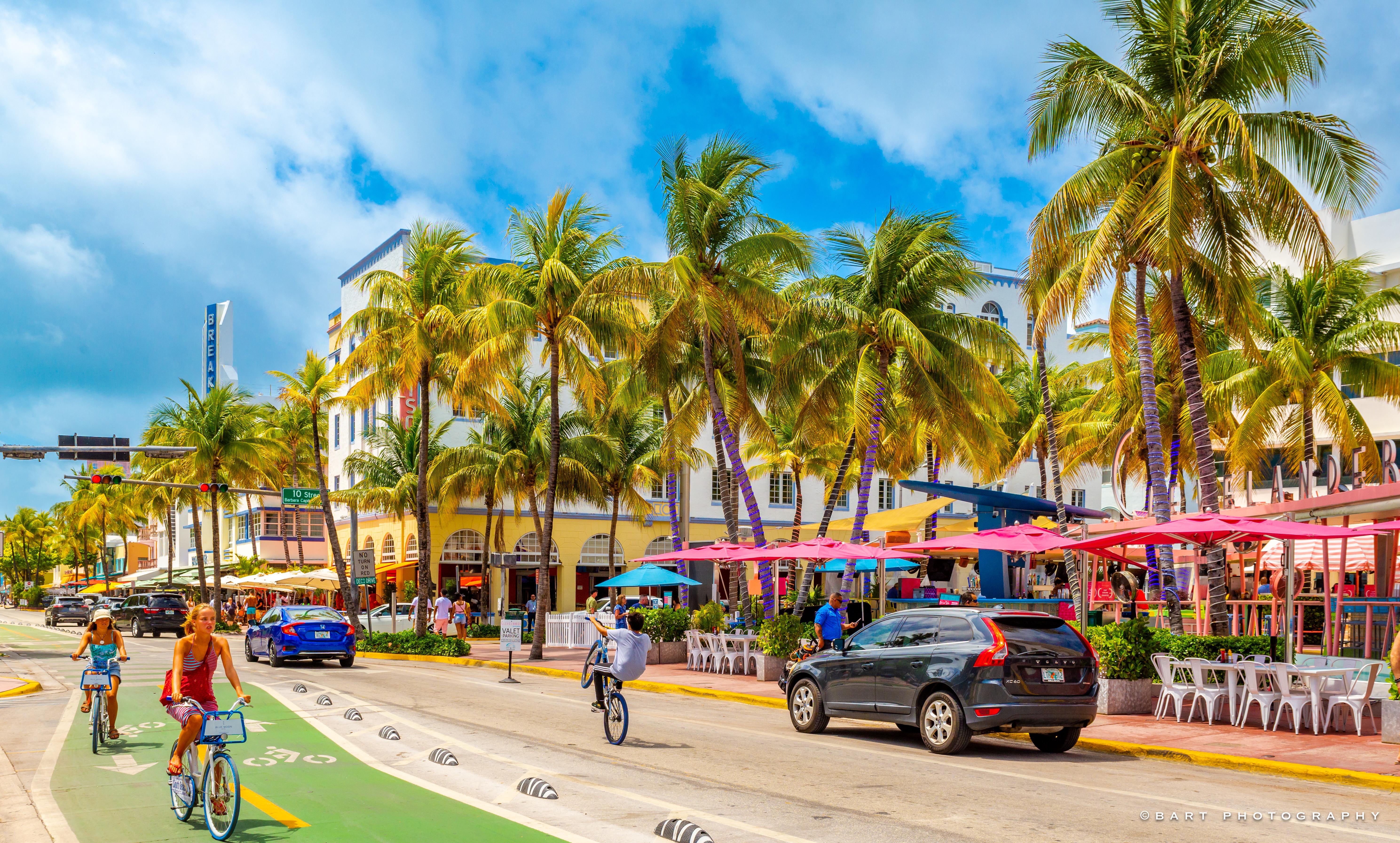5955x3588 Art Deco Historic District, Miami Beach, USA