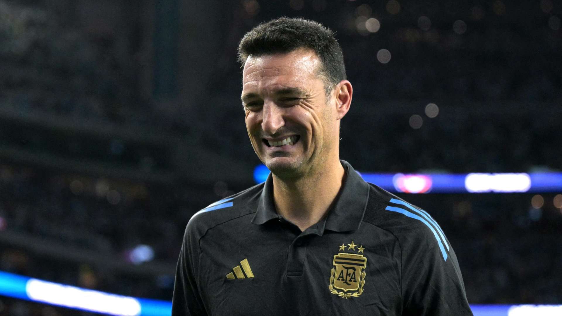 1920x1080 Argentina boss Lionel Scaloni reveals radical Euro 2024 plan which could see likes of Vinicius Junior and Lionel Messi take on England