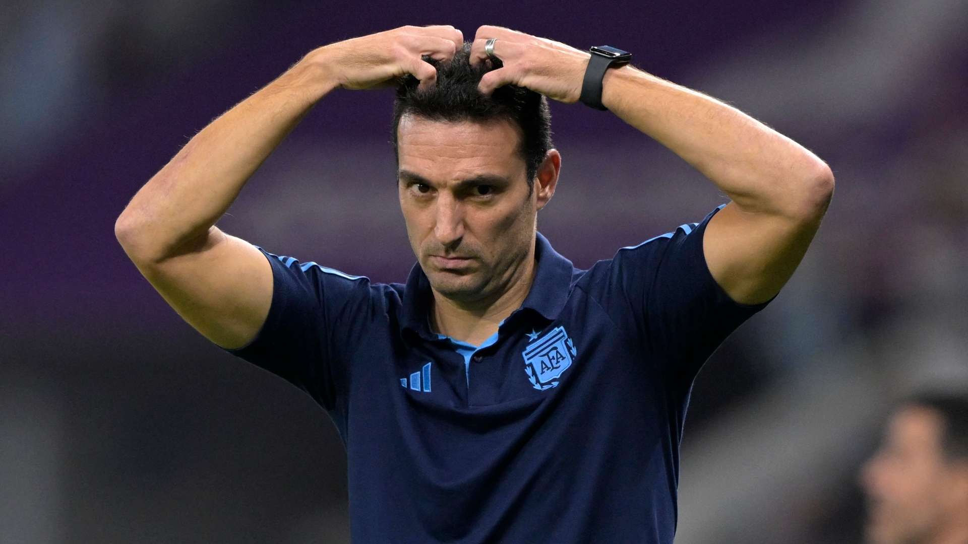 1920x1080 Emotional Scaloni tells Argentina players to 'enjoy the moment' ahead of World Cup final showdown with France. Goal.com English Saudi Arabia