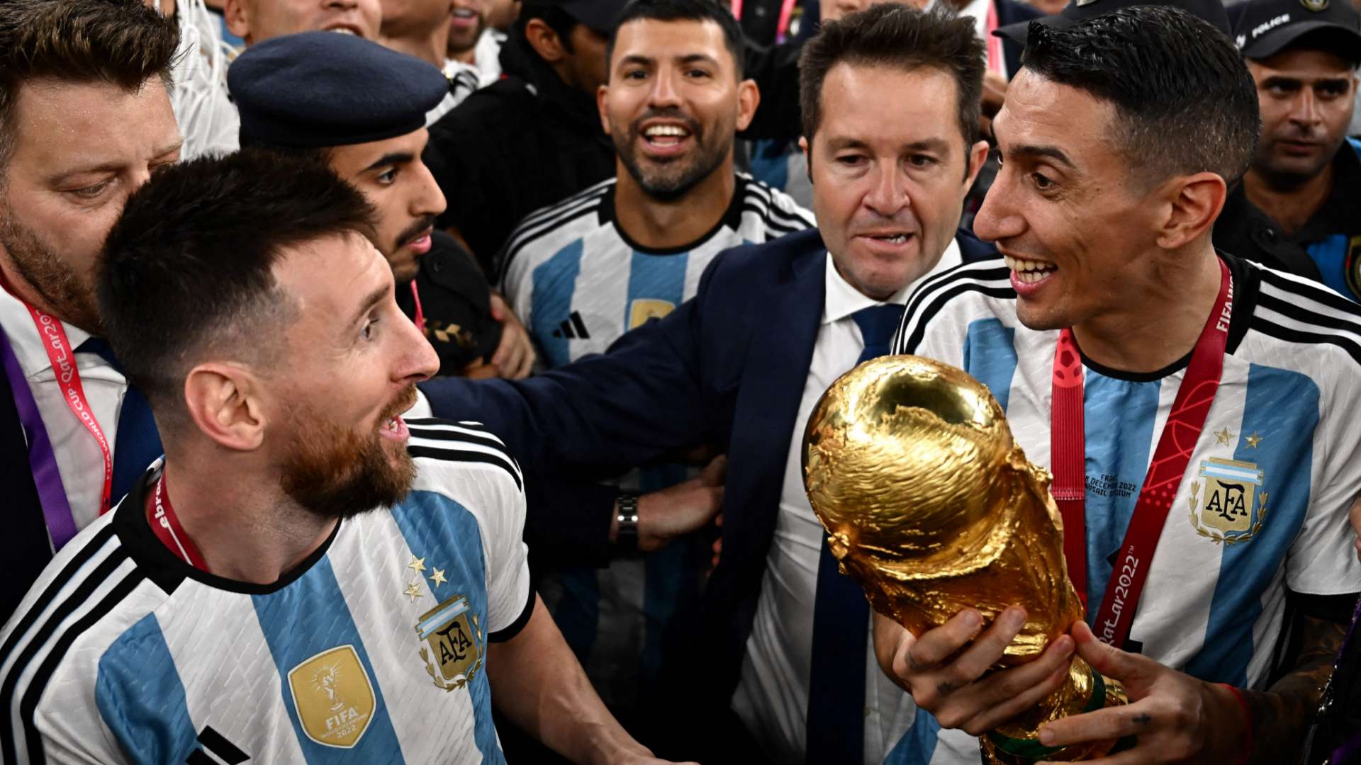 1920x1080 Lionel Scaloni Admits Lionel Messi & Angel Di María Are 'irreplaceable' As Argentina Boss Hints At Ushering In 'different' Style Of Play After Ex Real Madrid Star's Retirement. Goal.com English Qatar