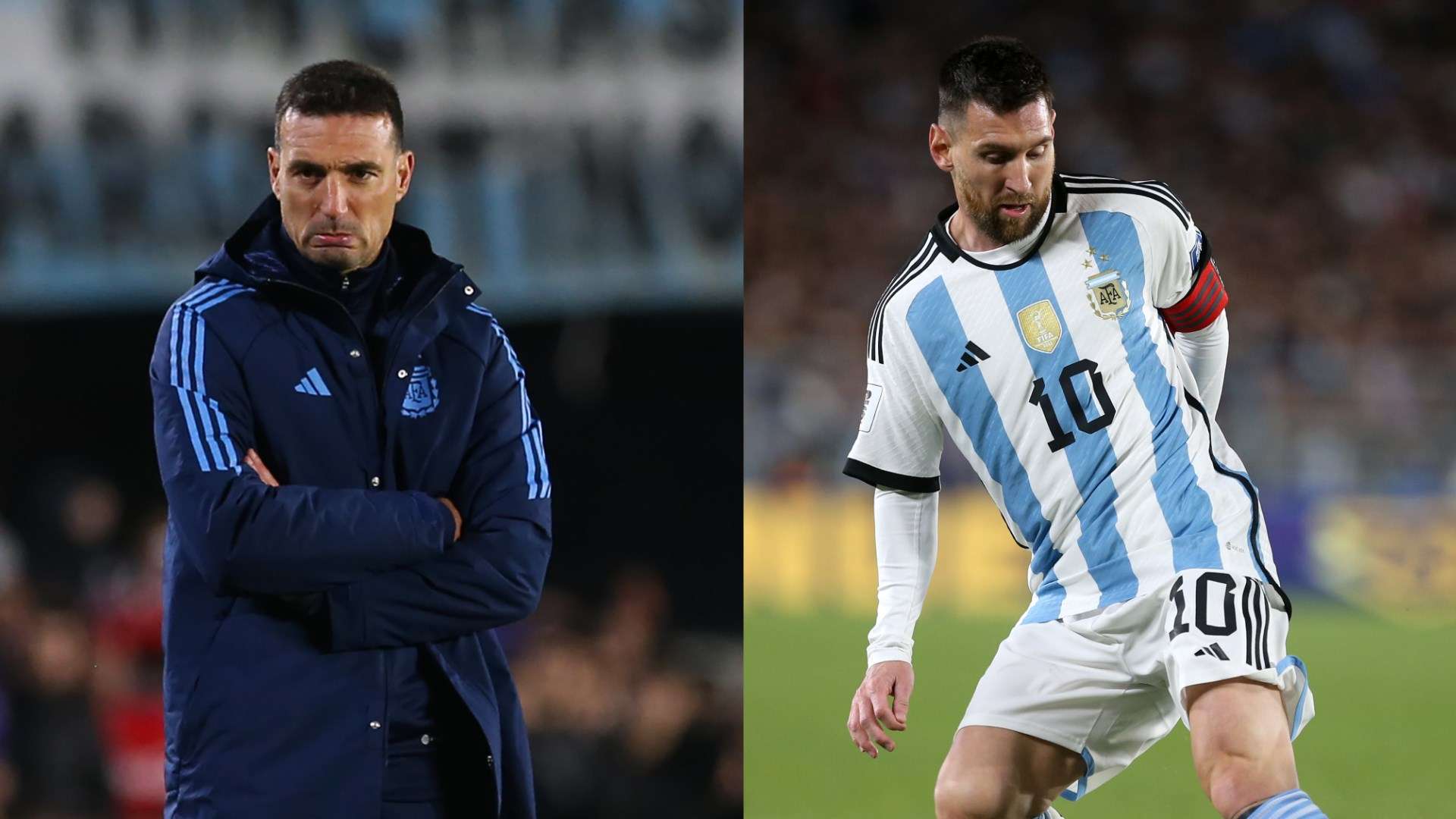 1920x1080 Argentina Boss Lionel Scaloni Reveals Lionel Messi Talks Amid Exit Rumours As World Cup Winning Manager Insists Doubts Over Role Are 'football Related' Following Copa America Draw