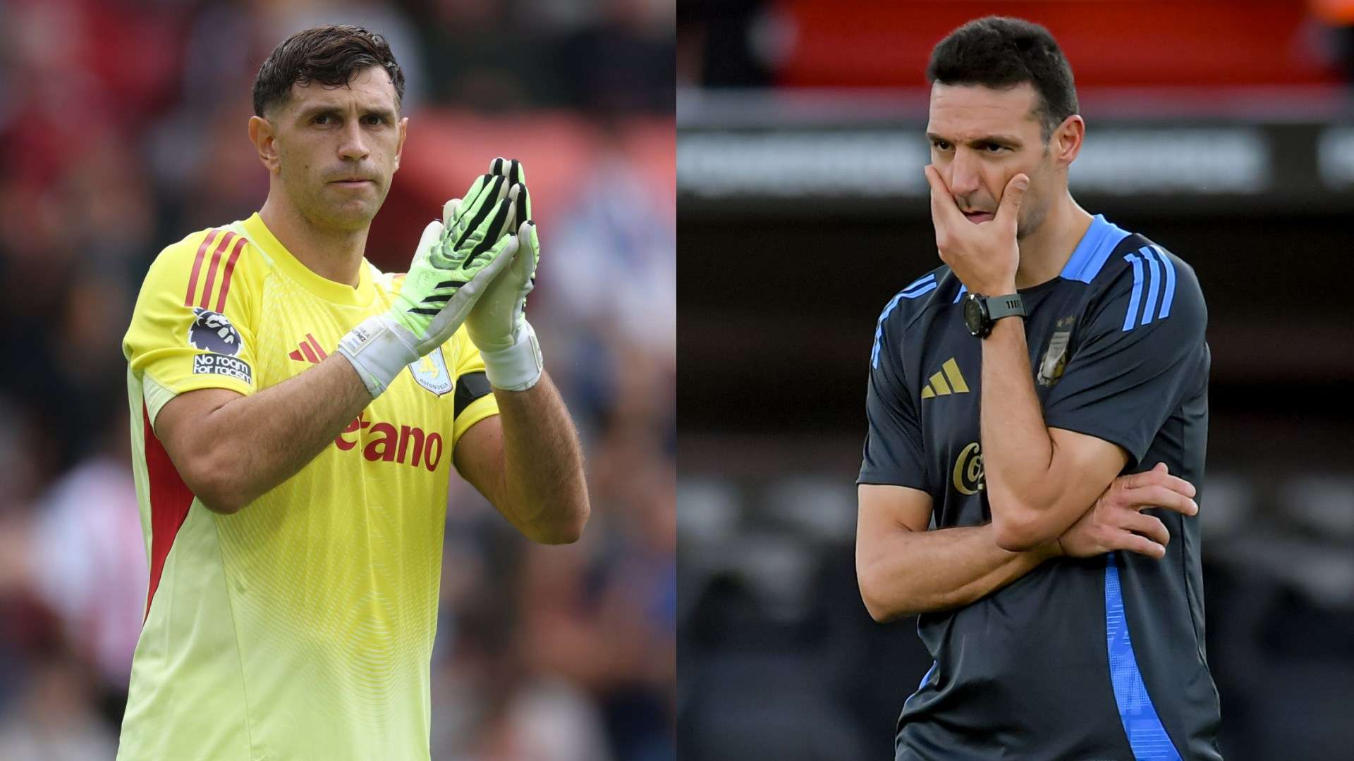 1920x1080 Lionel Scaloni reveals how Emiliano Martinez is feeling after failed Man Utd transfer & discusses goalkeeper's Argentina future with Aston Villa minutes now uncertain. Goal.com US