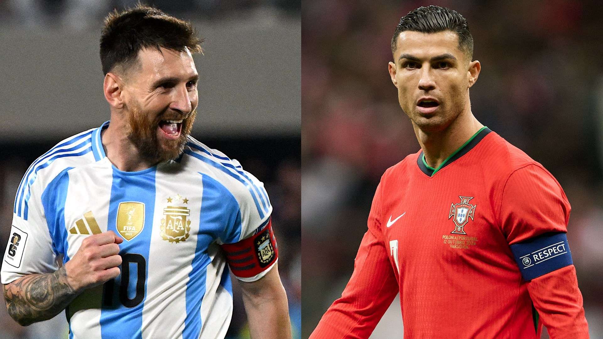 1920x1080 Argentina boss Lionel Scaloni outlines what makes eternal rivals Lionel Messi & Cristiano Ronaldo the GOATs. Goal.com US
