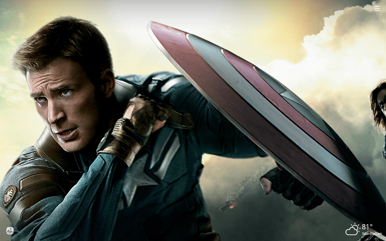 1280x800 Captain America HD Wallpaper New Tab Theme