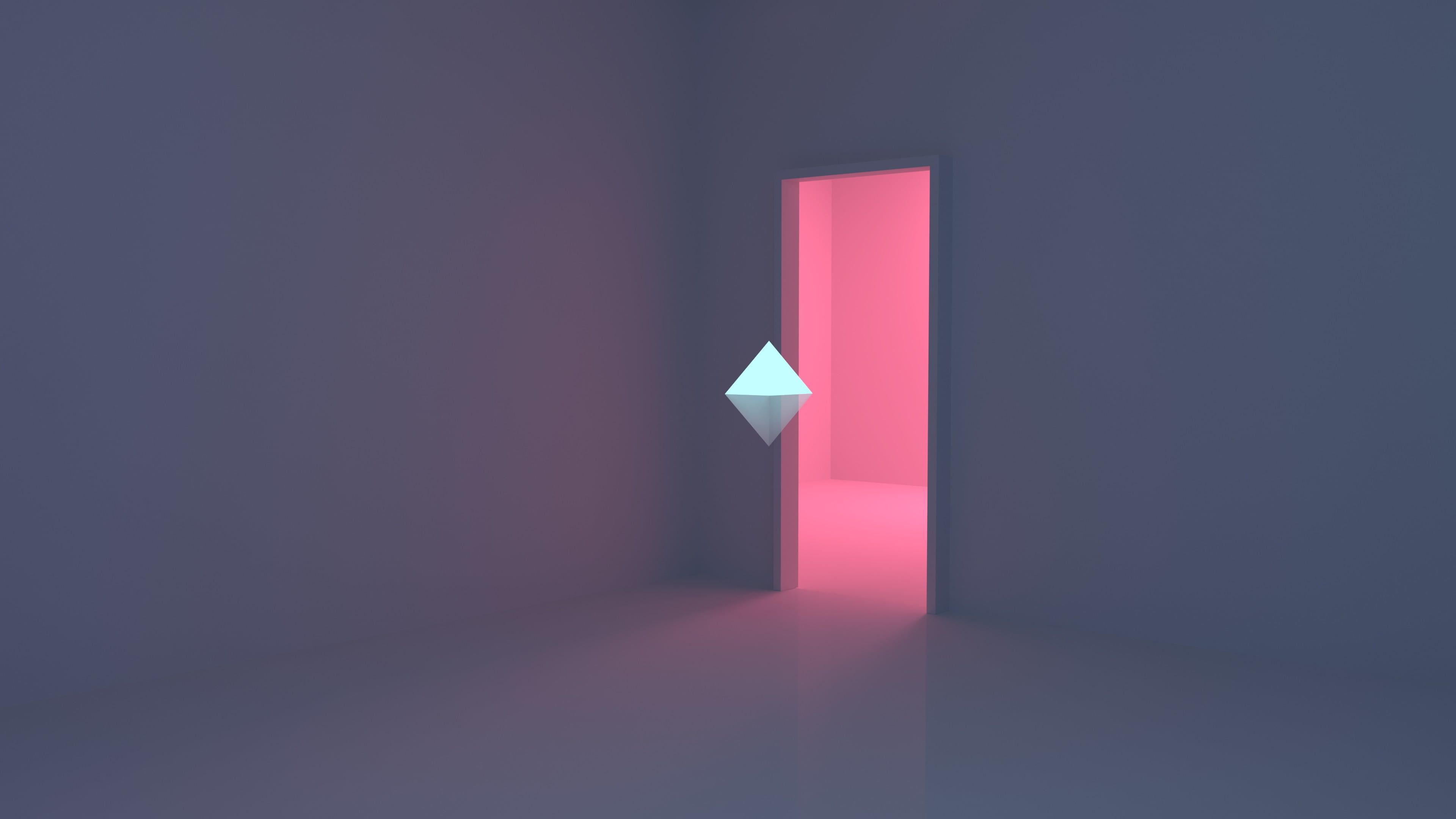 3840x2160 Vaporwave 4k Minimalist Wallpaper