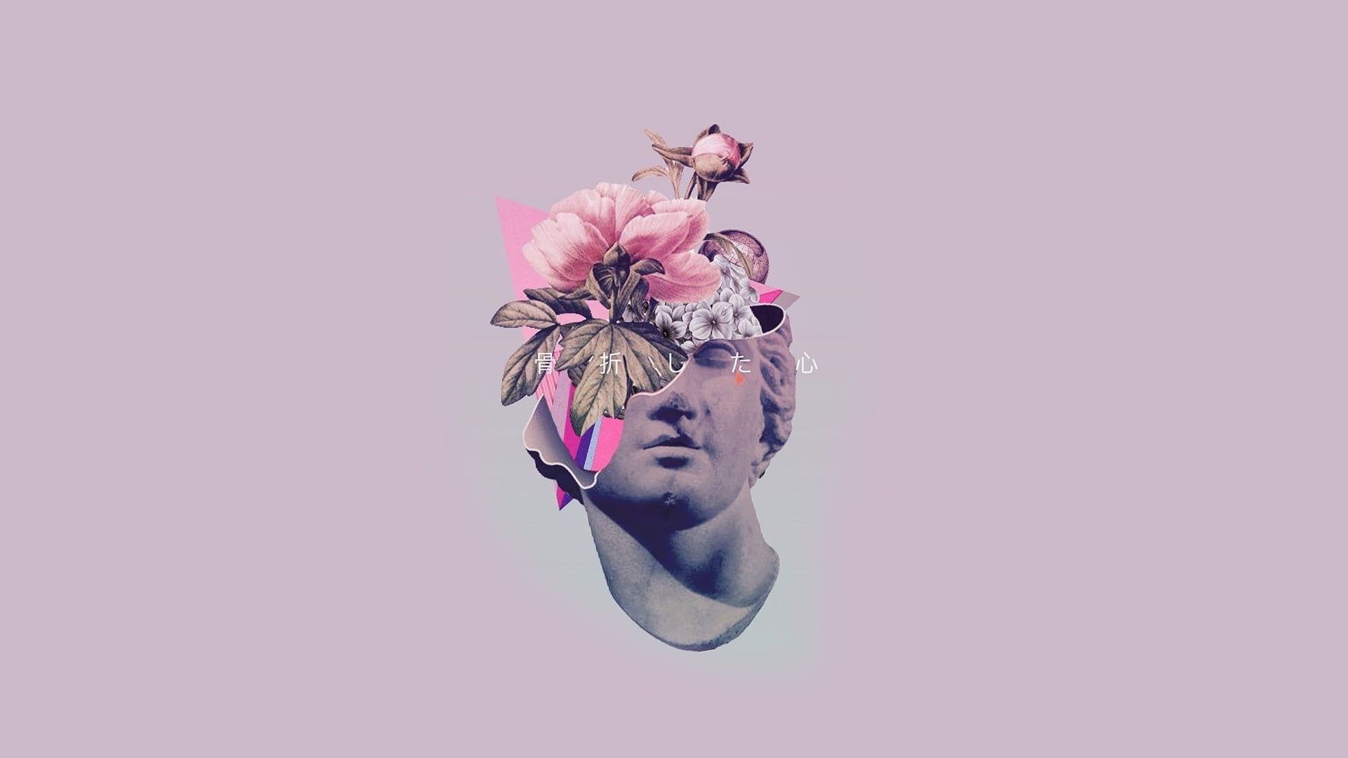 1920x1080 HD wallpaper: vaporwave, minimalism