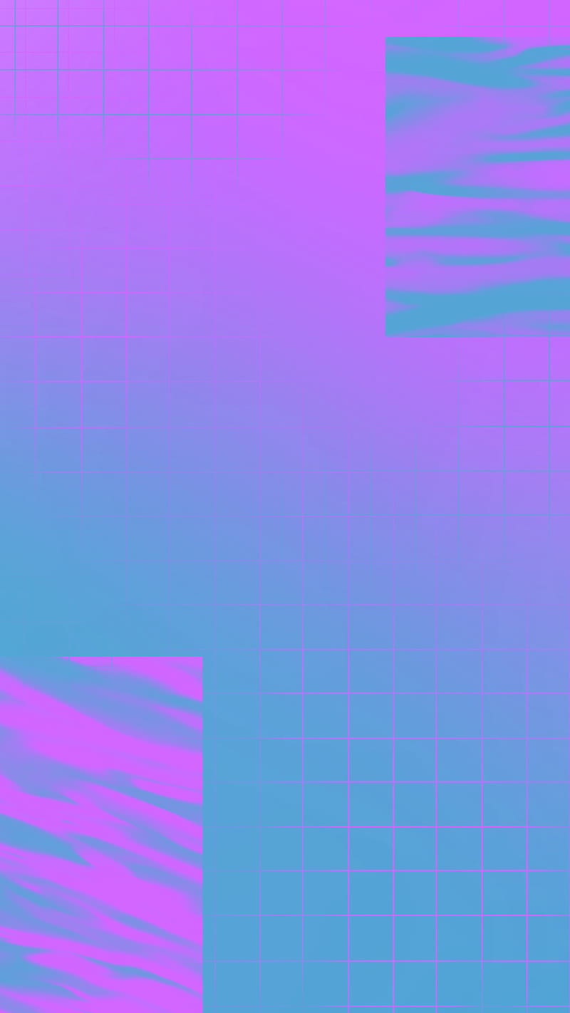 800x1422 Simple vapor blue retro, blue, gradient, purple, retrowave, simple, vaporwave, HD phone wallpaper