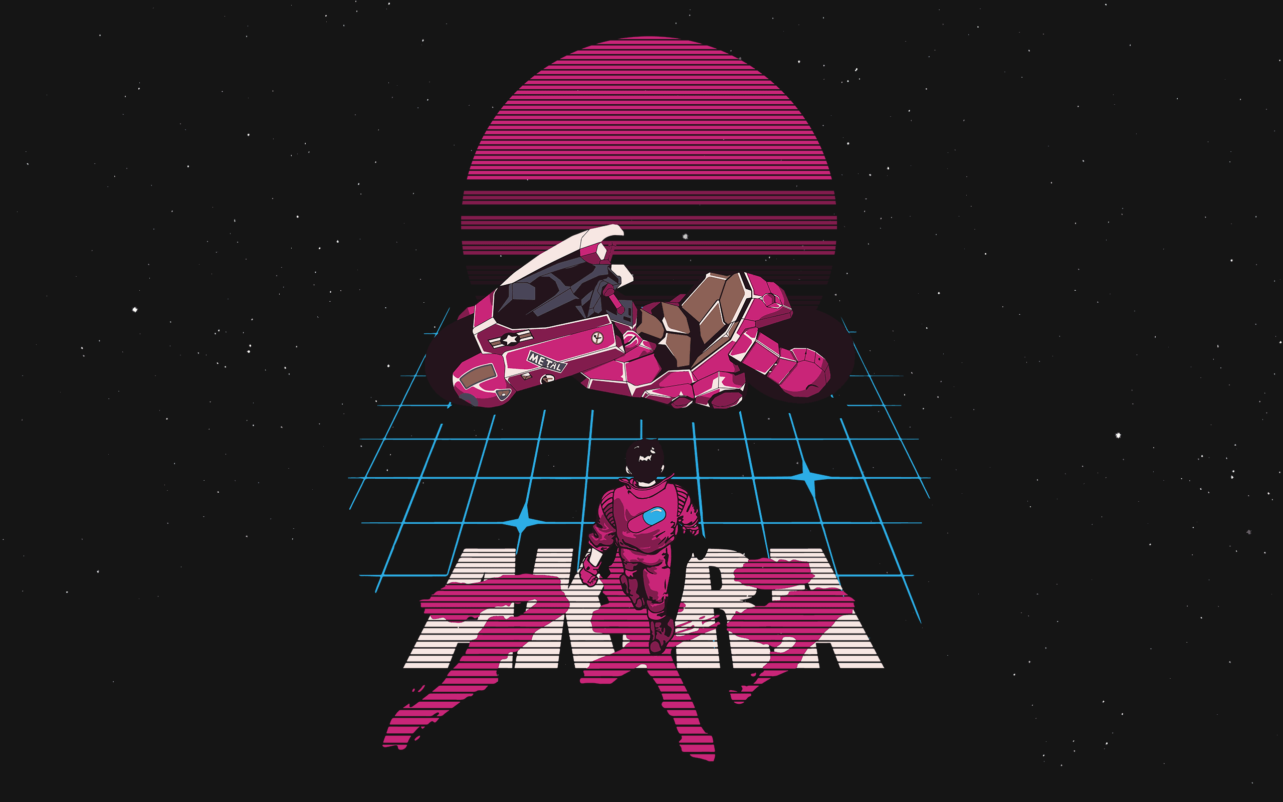 2560x1600 HD Wallpaper: Vaporwave Anime Vibes Inspired