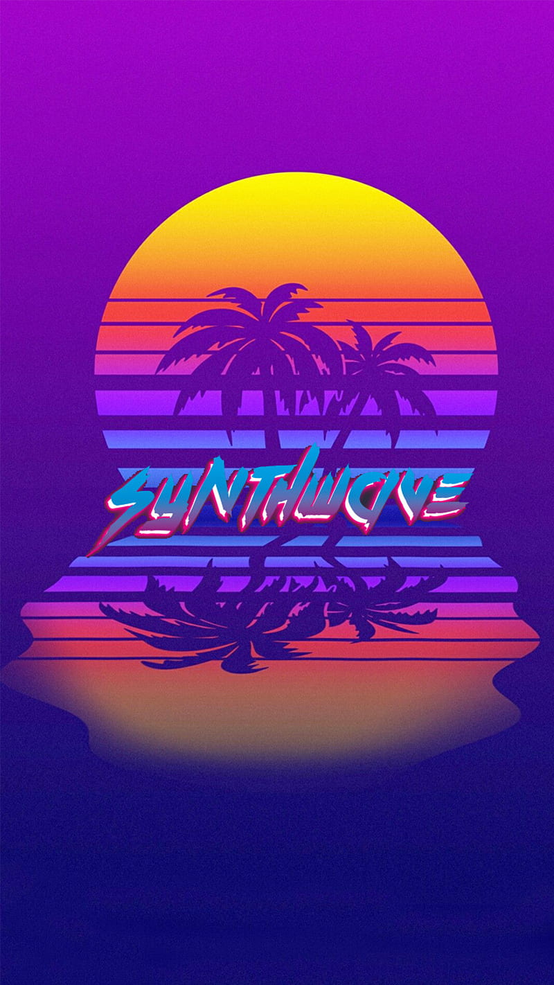800x1422 Synthwave, aesthetic, geometric, geometry, iphone, minimal, vaporwave, HD phone wallpaper