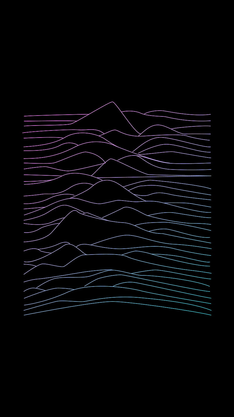800x1422 Digital Mountains, Abstract, Digital, Vapor, black, geometric, lines, minimal, HD phone wallpaper