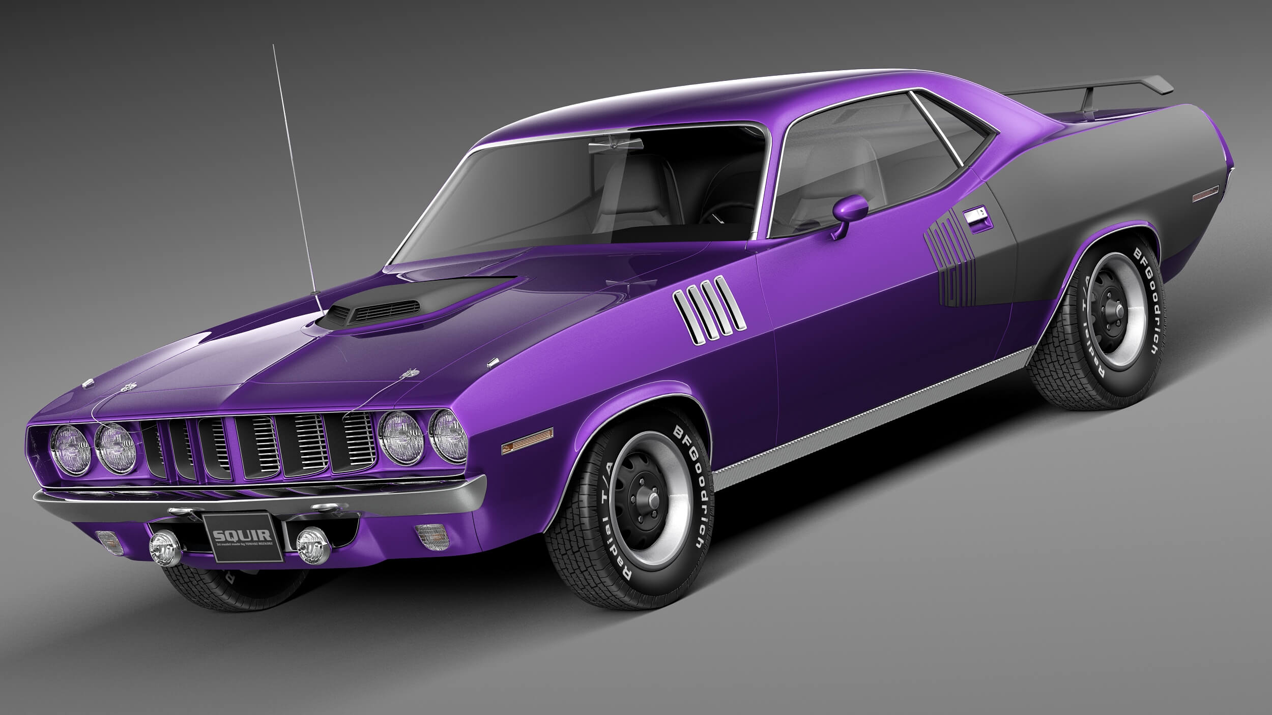 2500x1406 Plymouth Hemi Cuda Barracuda 1971