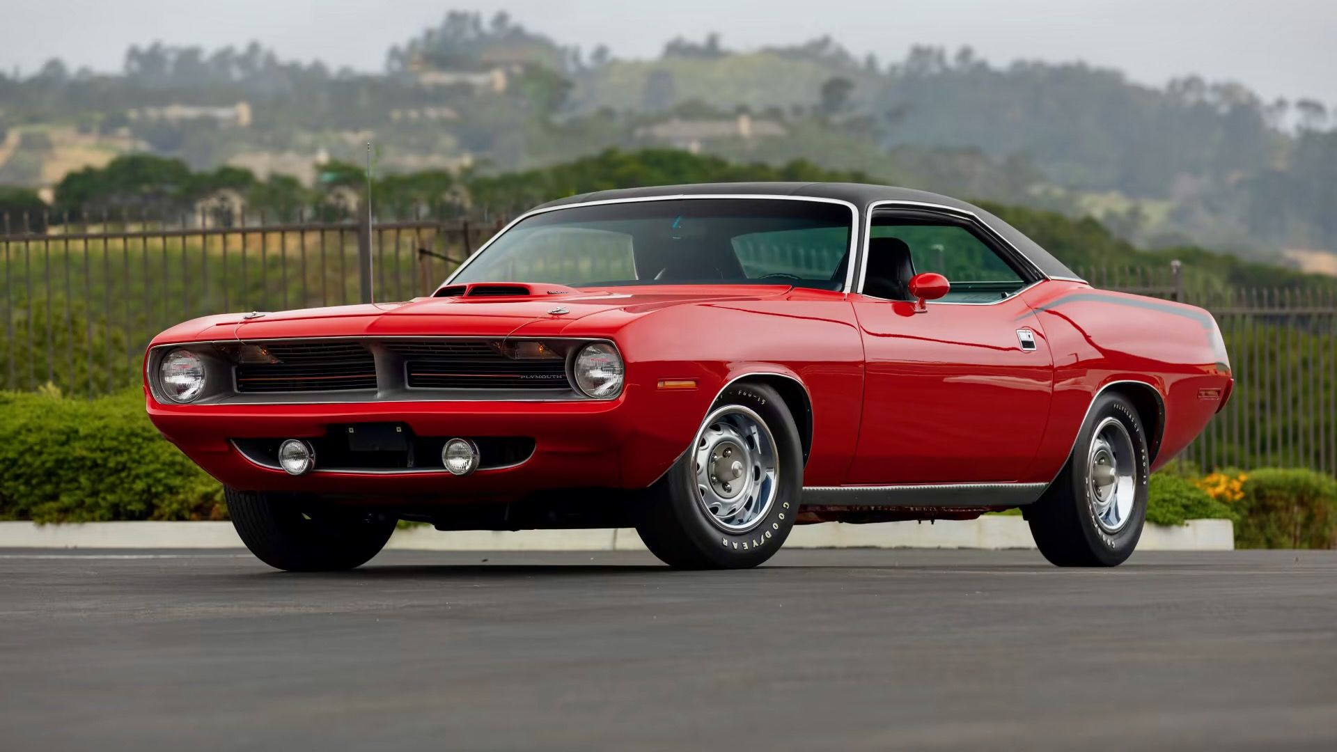 1920x1080 Gorgeous 1970 Plymouth HEMI® Cuda Goes To Mecum
