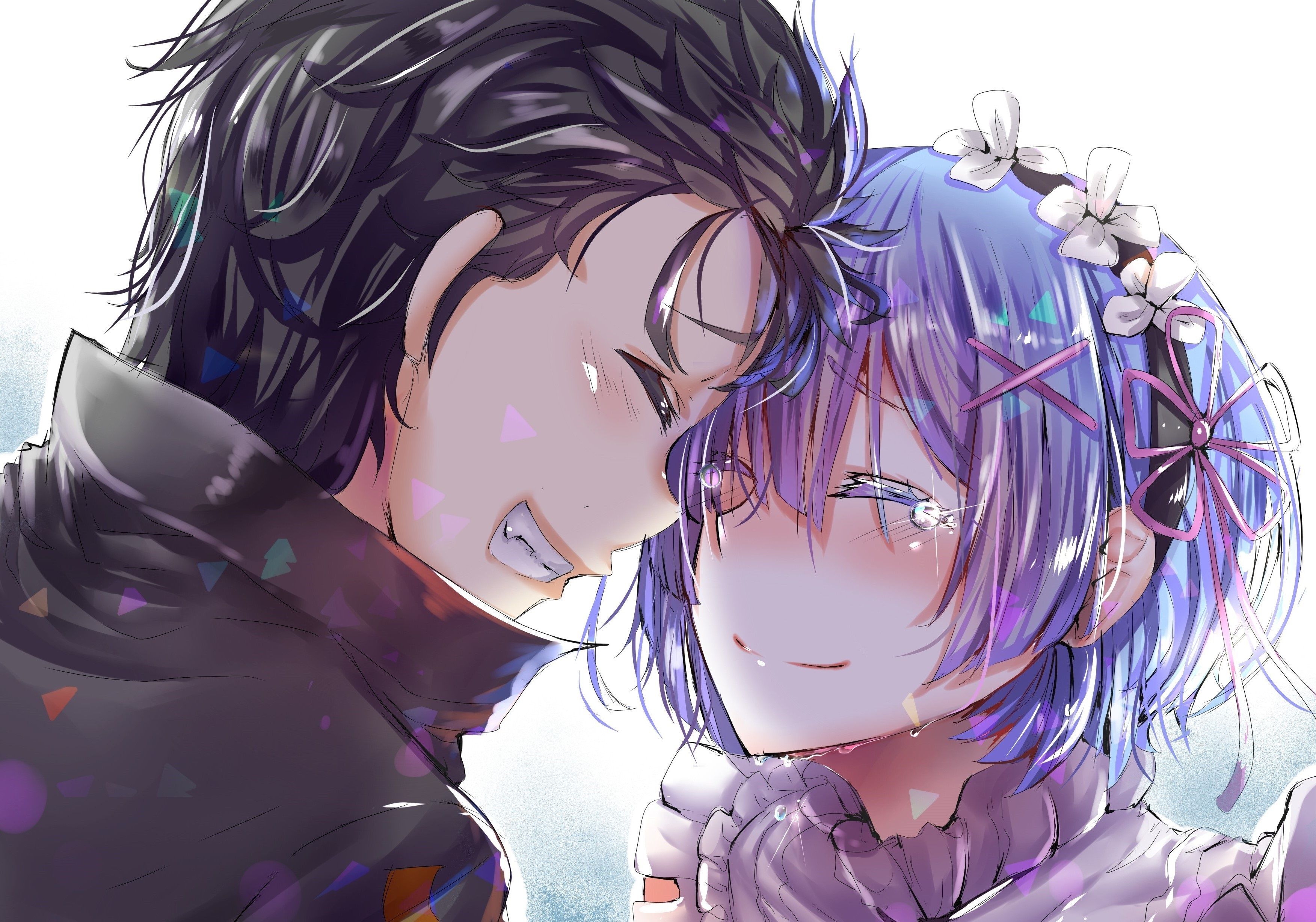 3504x2456 Wallpaper anime, art, Subaru, Re: Zero kara hajime chip isek or Seikatsu, REM for mobile and desktop, section прочее, resolution 3504x2456