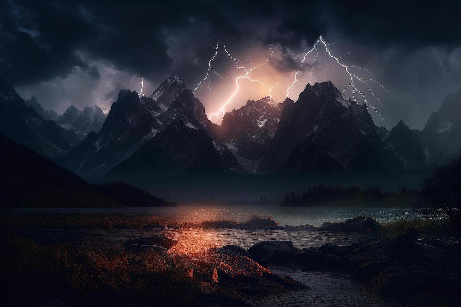 1470x980 virtual reality with this abstract violet background featuring a cyber space landscape with unreal mountains
