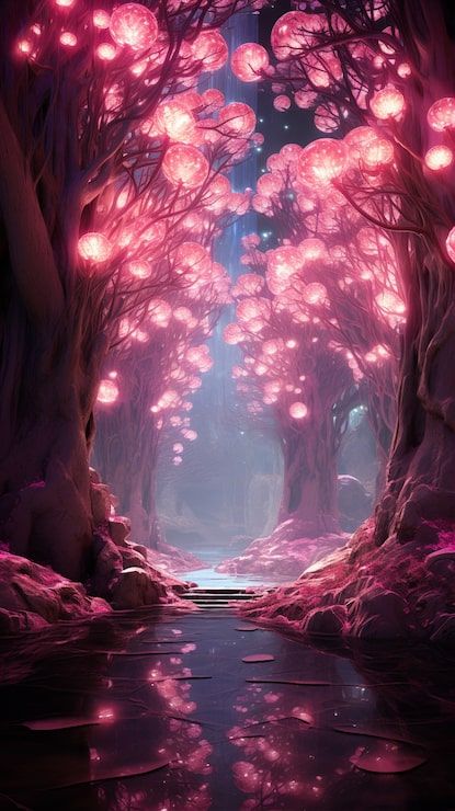 415x740 Dreamy cyber realm Image