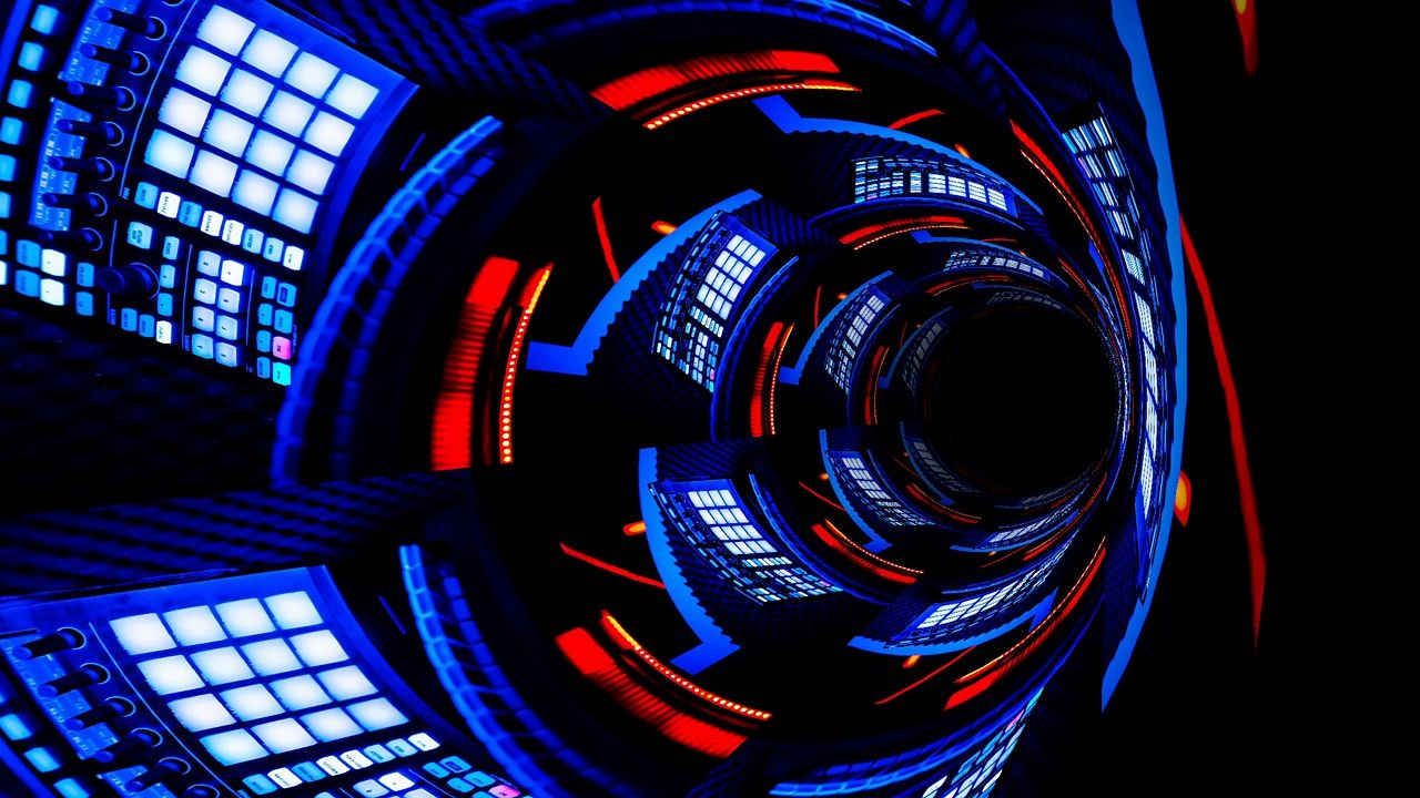 1280x720 Tunnel, Effect, Creative
