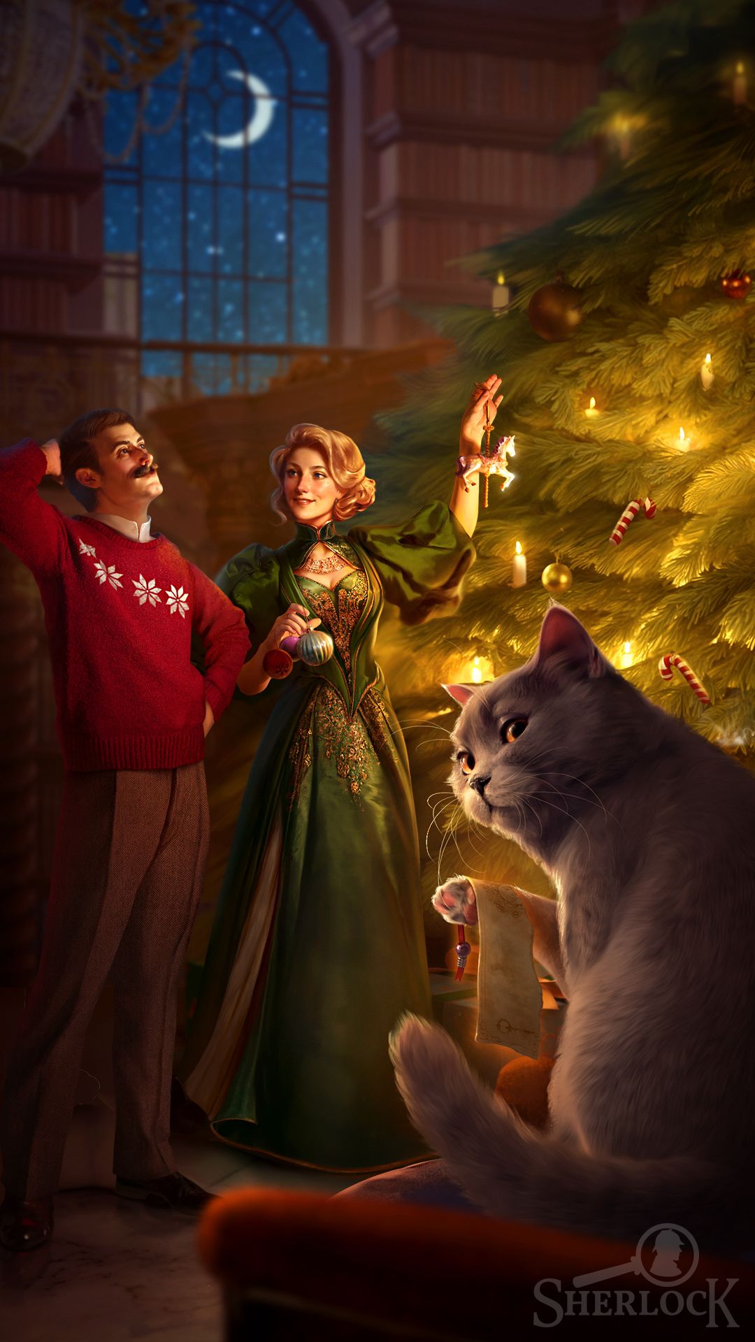1080x1920 Christmas Wallpaper from G5 Games