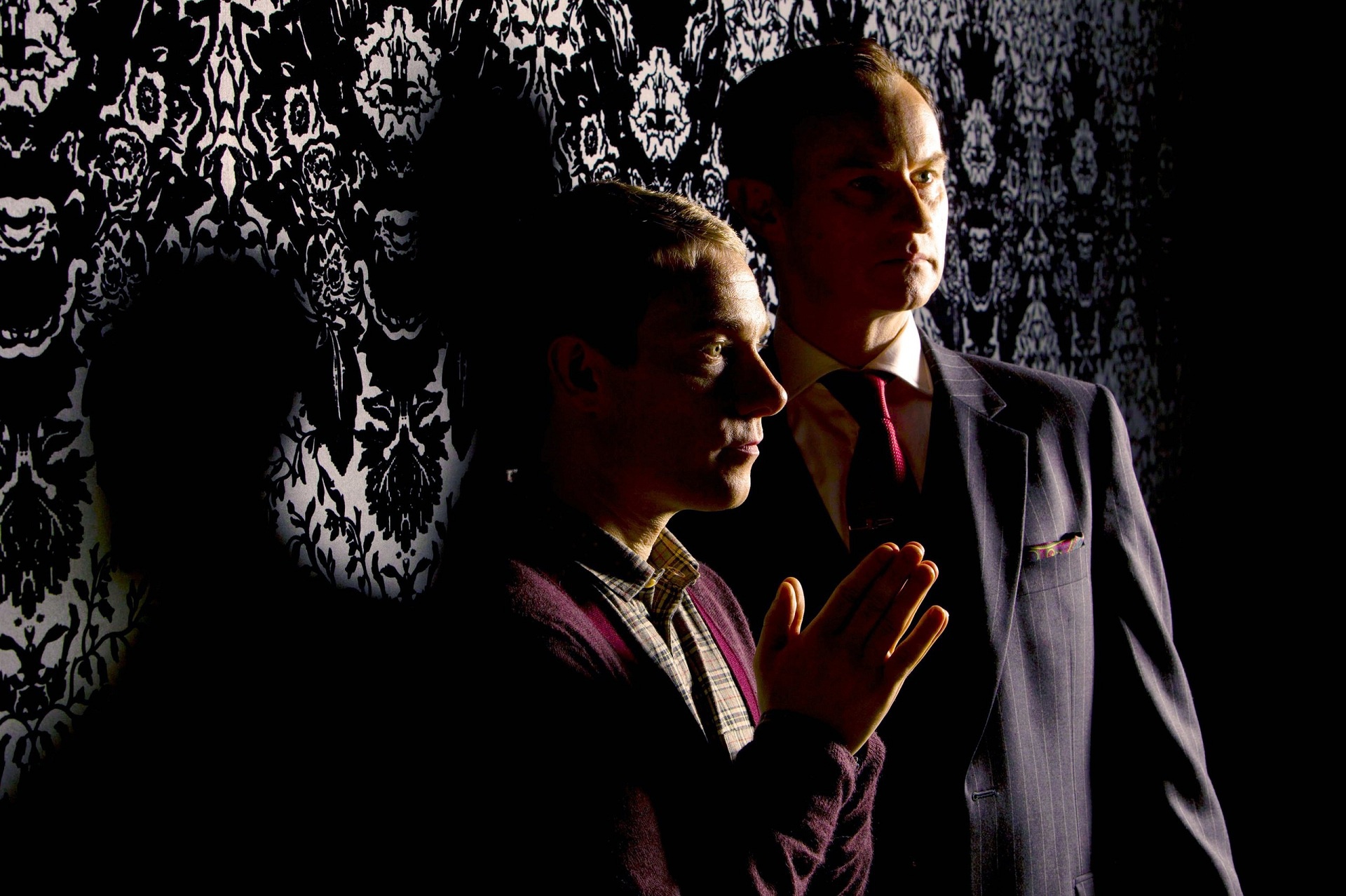 1920x1278 Wallpaper brothers, Sherlock Holmes, Martin Freeman, Sherlock, Mark Gatiss, Mycroft Holmes, Sherlock BBC, Sherlock Holmes for mobile and desktop, section фильмы, resolution 1920x1278