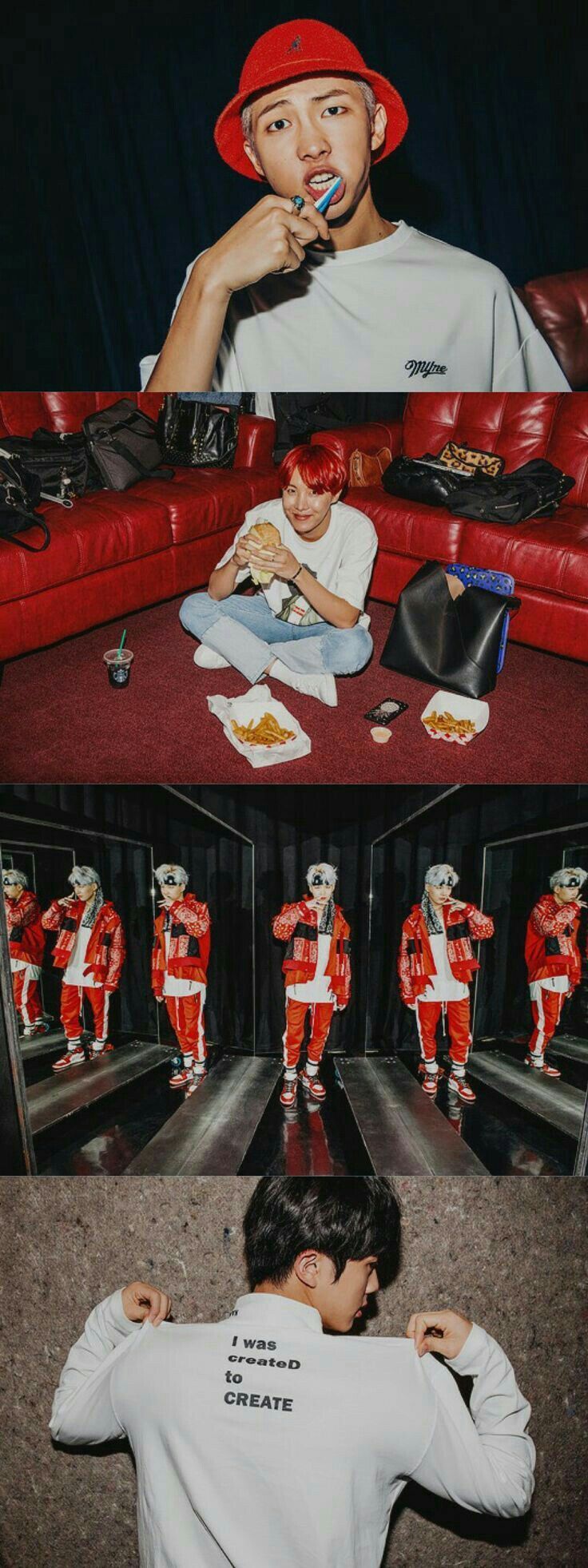 736x1963 RM #JHope #Suga #Jin BTS // Rolling Stone ♡