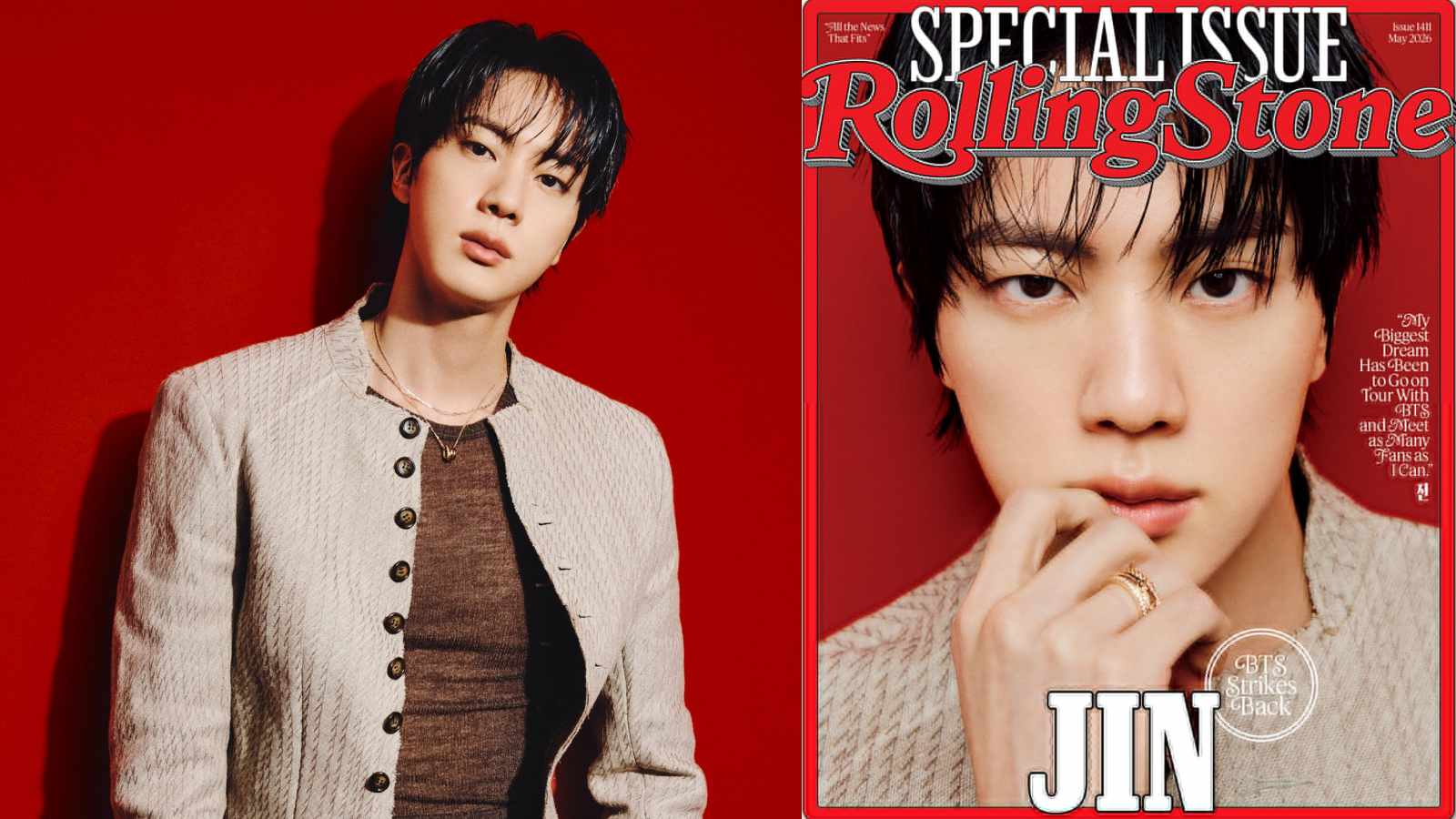 1600x900 BTS' Jin reveals a solo career is not important for him in new interview with Rolling