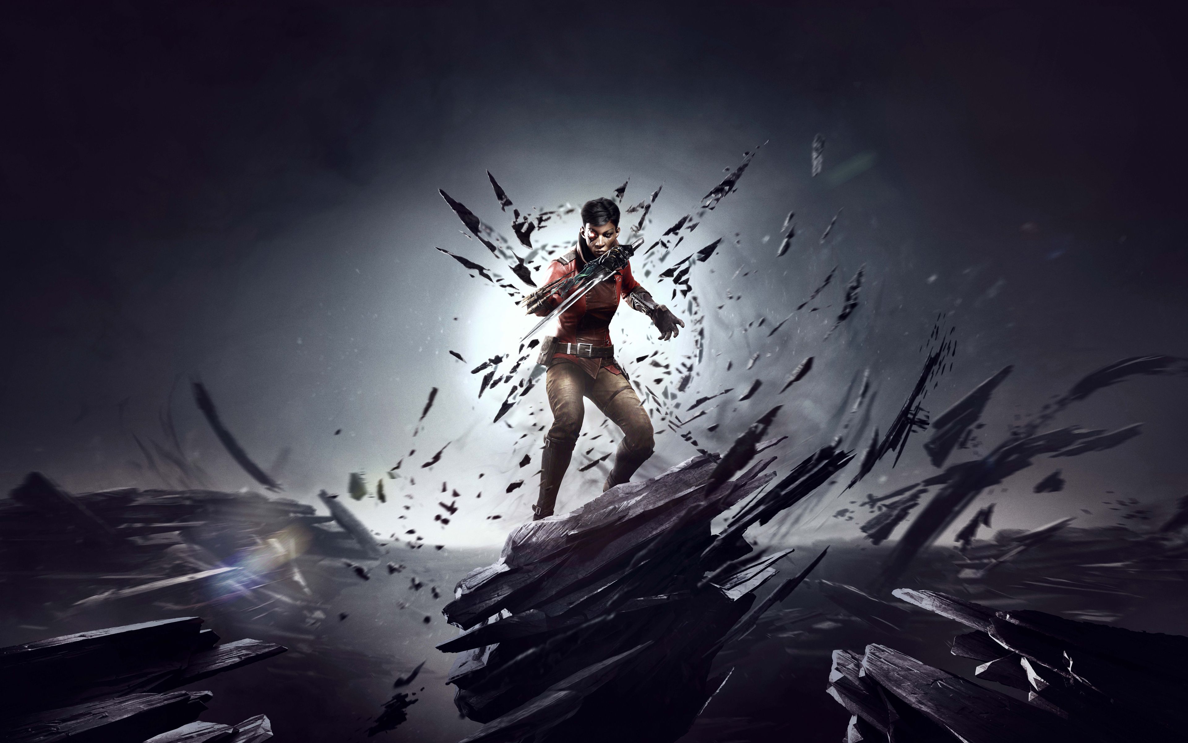 3840x2400 Dishonored Death of the Outsider 4K 8K Wallpaper