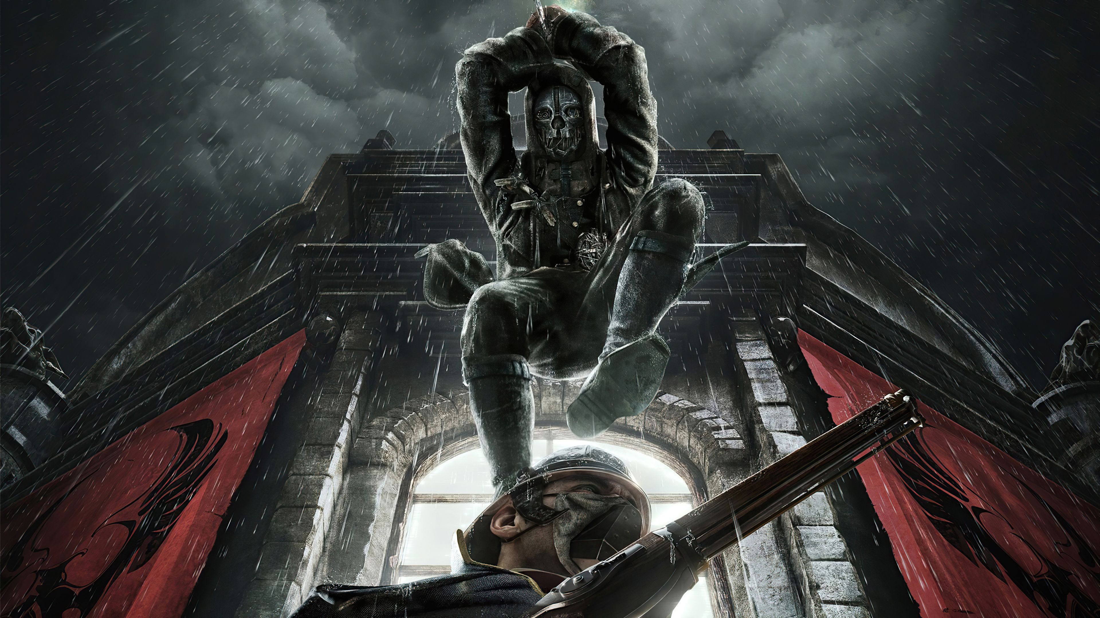 3840x2160 Dishonored Death From Above 1440P Resolution , HD 4k Wallpaper, Image, Background, Photos and Picture
