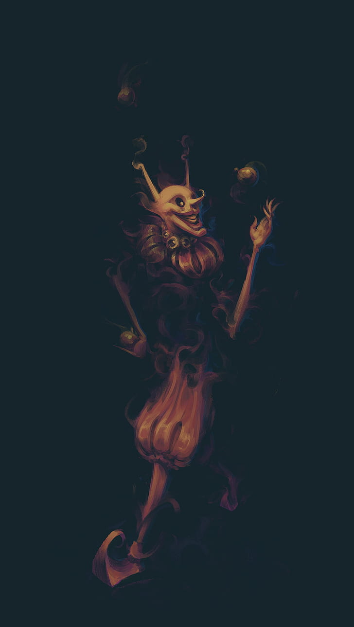 728x1288 HD wallpaper: juggler, jester, art, juggling