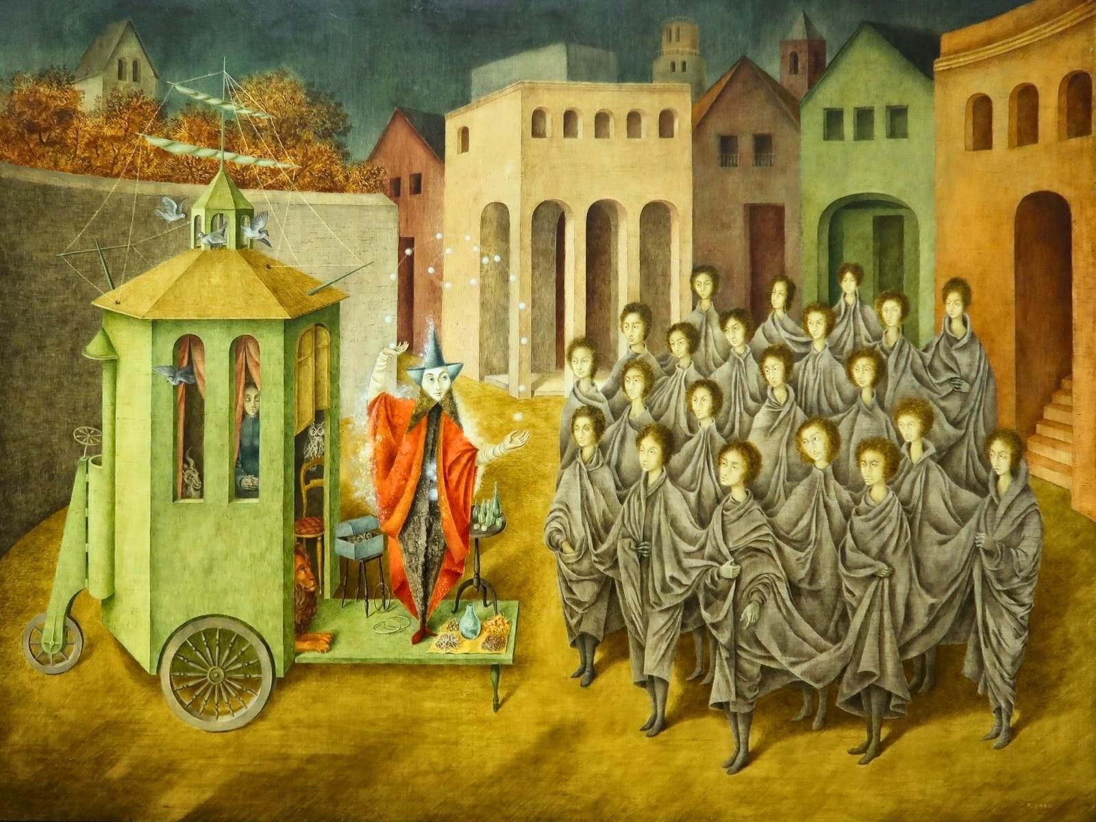 1600x1200 Remedios Varo The Juggler (Magician) Print. Poster & Canvas Art