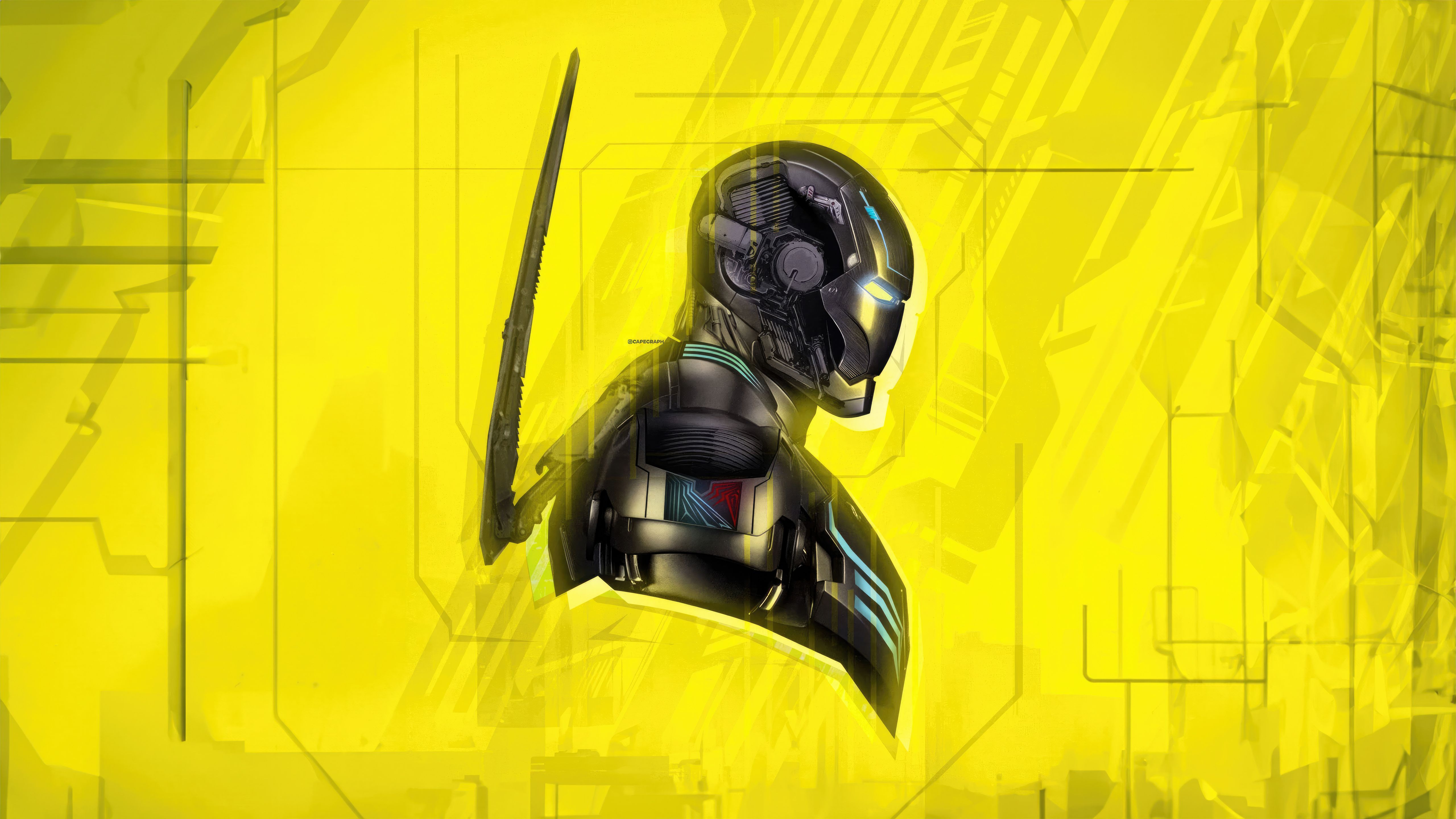 5120x2880 Cyberpunk 2077 X Ironman Wallpaper, HD Games Wallpaper, 4k Wallpaper, Image, Background, Photos and Picture