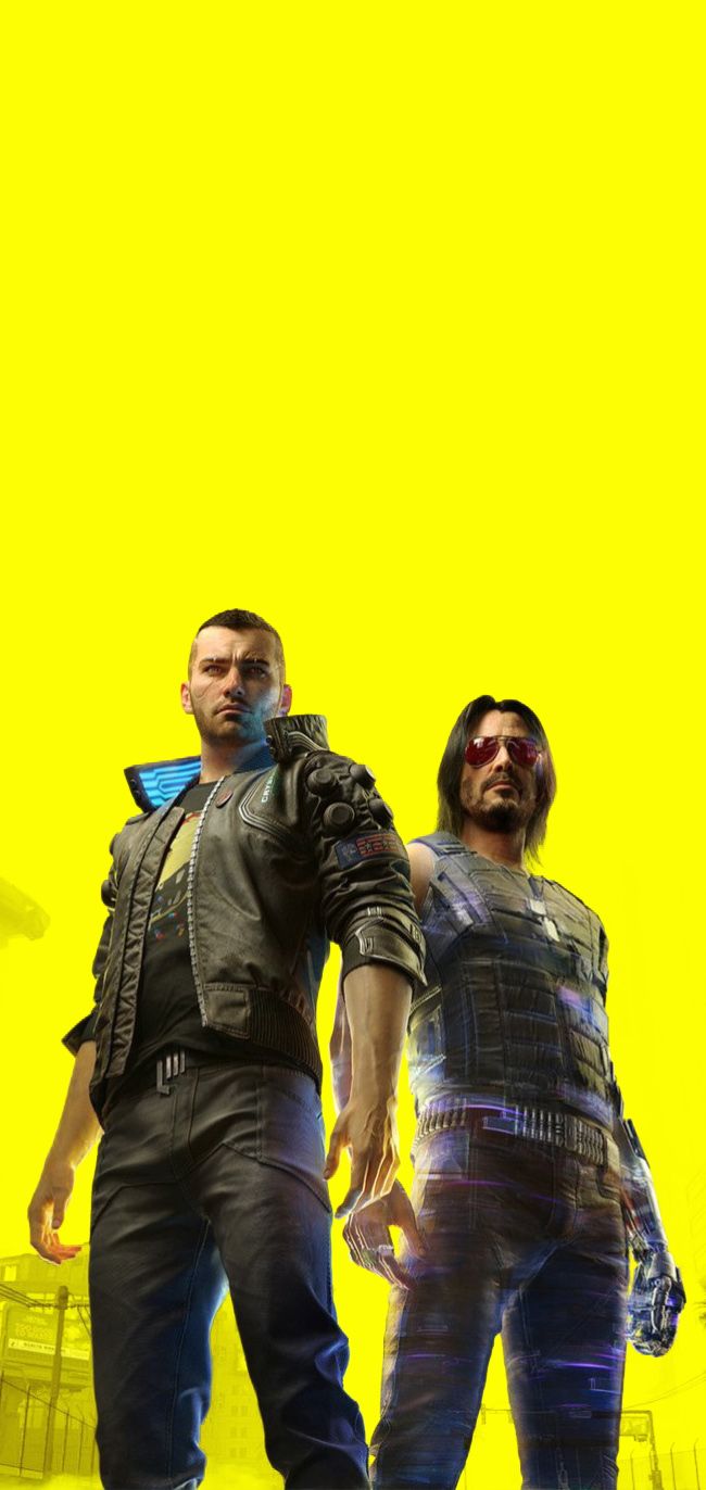 650x1372 CYBERPUNK 2077 YELLOW PHONE WALLPAPER 4K Wallpaper. Best 4K Wallpaper for Computers