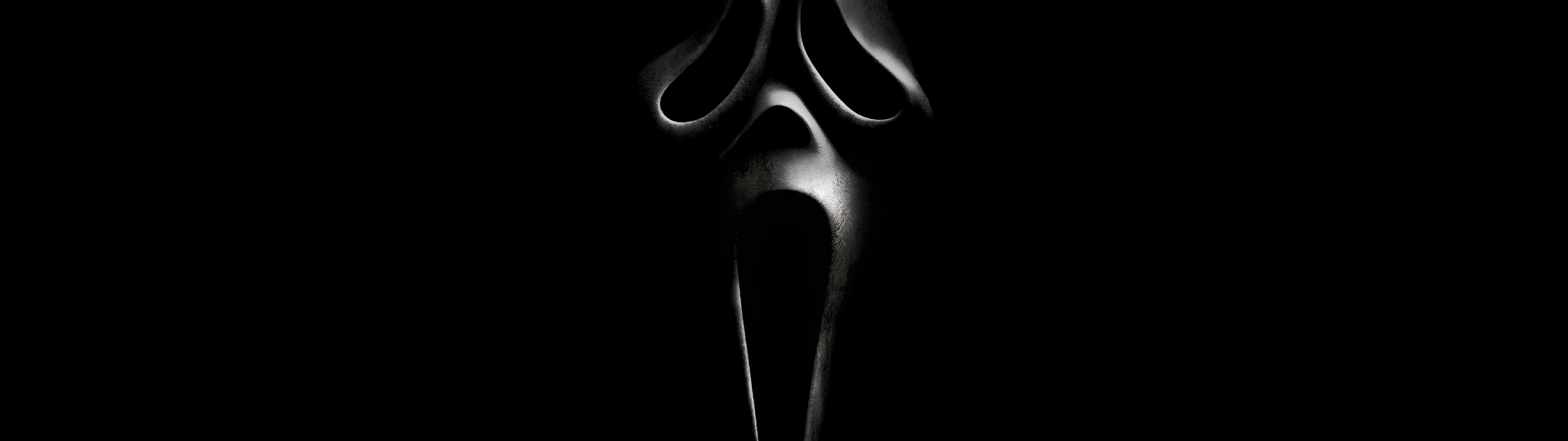 3840x1080 Ghostface Wallpaper 4K, AMOLED, Scream, 2022 Movies