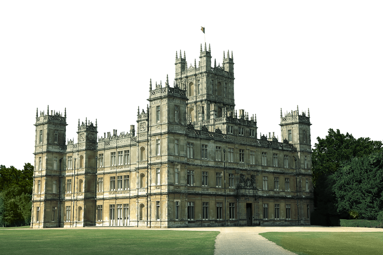1280x853 Download Highclere Castle Downton Abbey Newbury. Royalty Free Stock Illustration Image