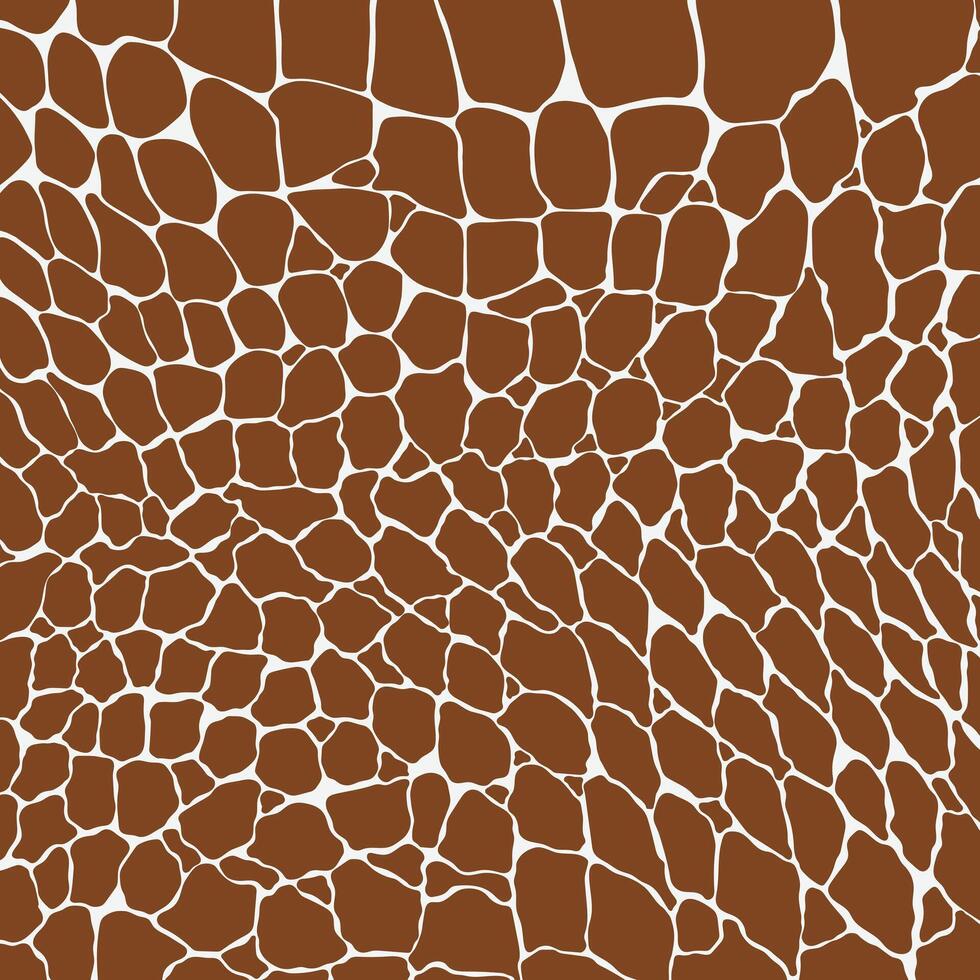 980x980 Crocodile or alligator skin print pattern. Brown leather fashion, wallpaper or background and more